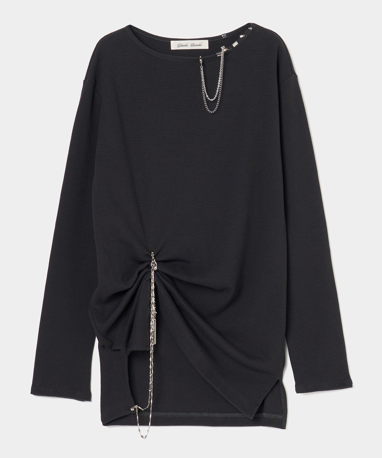 body piercing long sleeve　pullover tanakadaisuke
