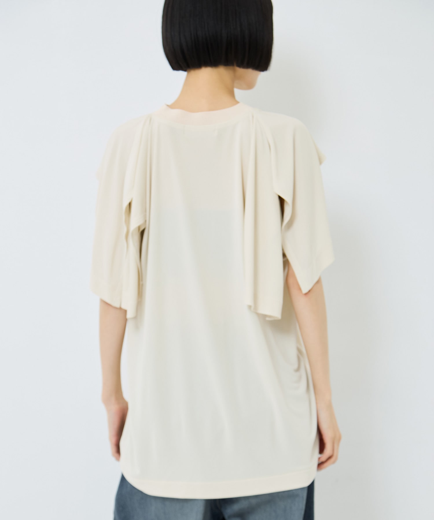 High twist smooth jersey tops TOGA