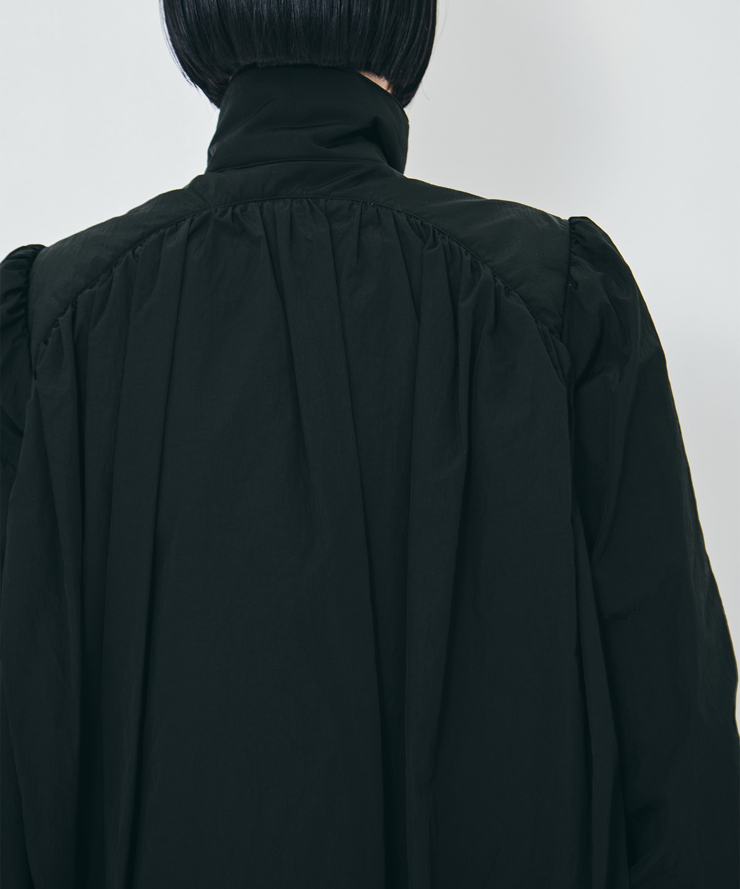 GATHERED PADDED BLOUSON FETICO