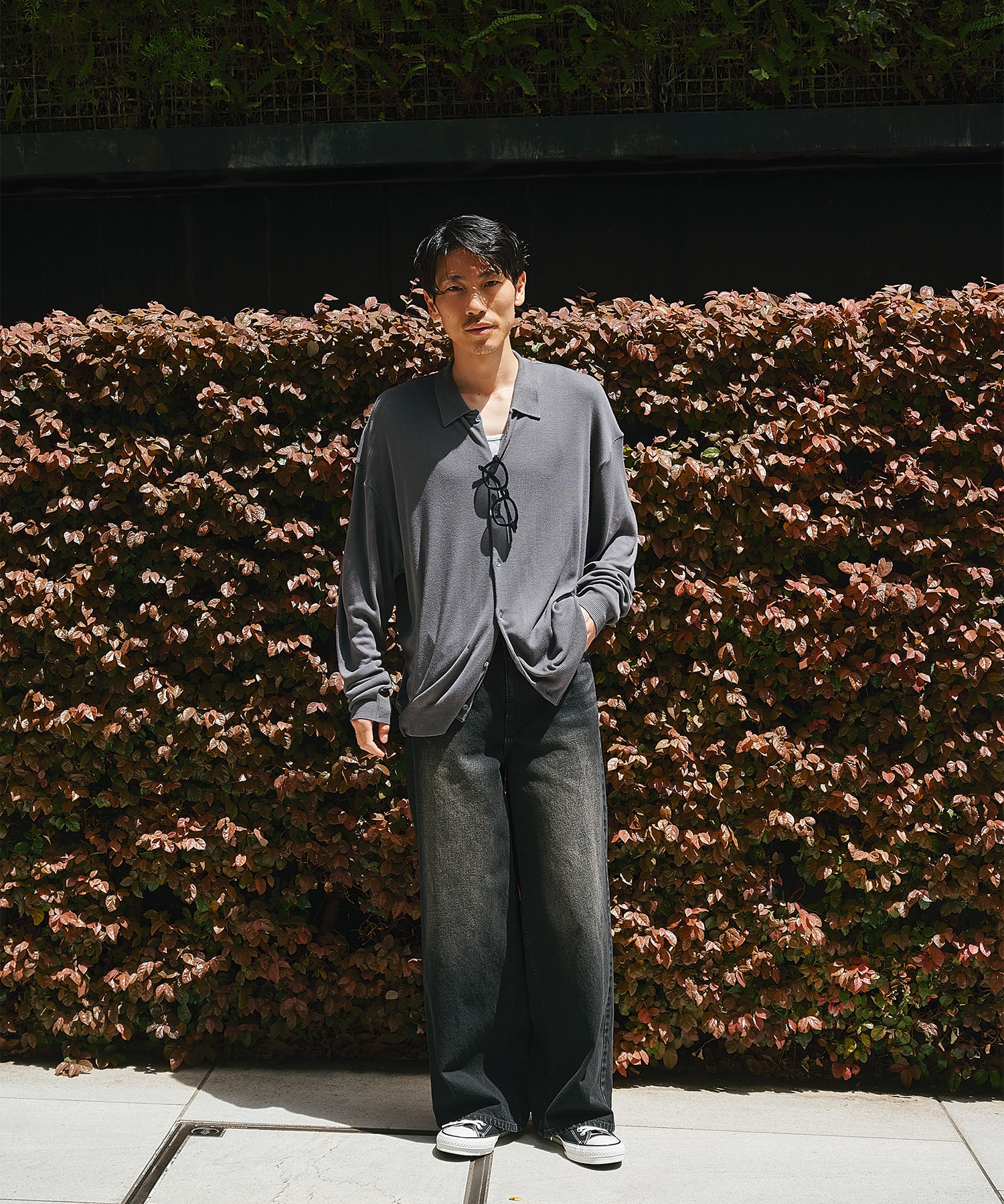 Silky Knit Shirts STUDIOUS