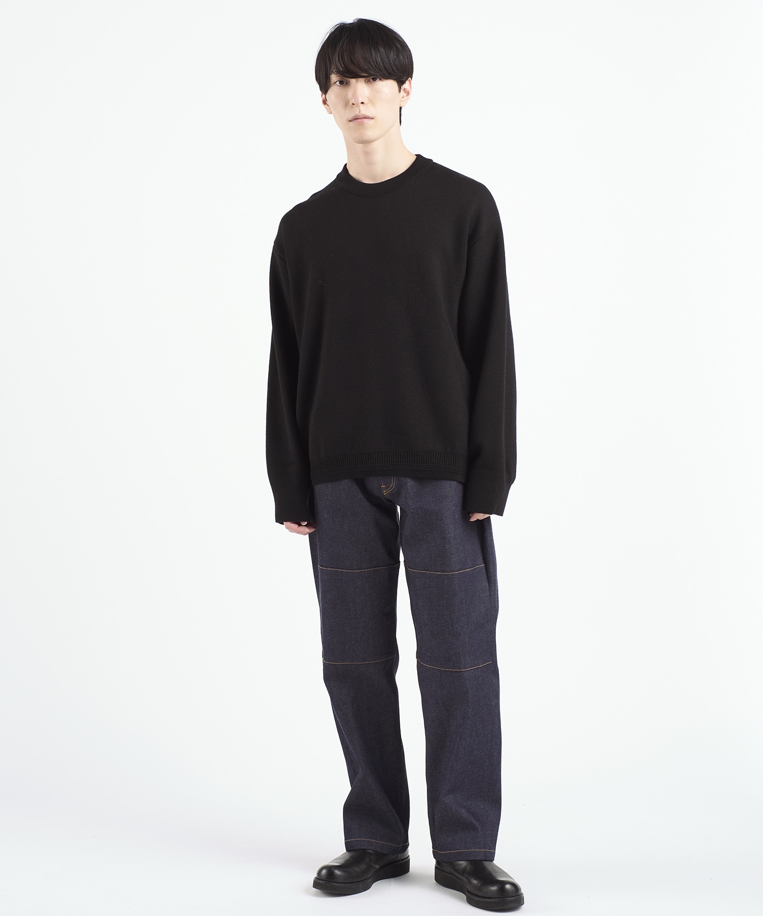 〈別注〉RIVERSIBLE SWEATERSHIRTS WRAPINKNOT