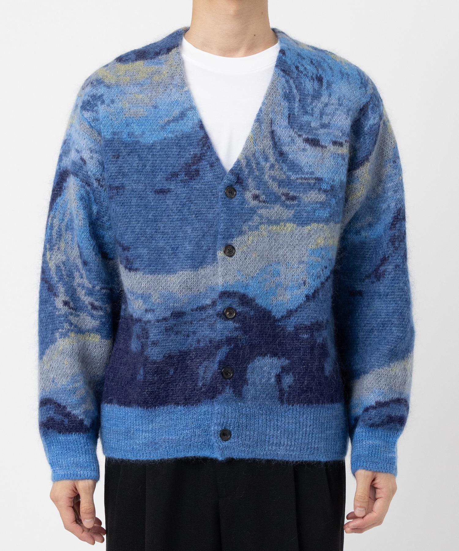 EX. mohair cardigan UNUSED