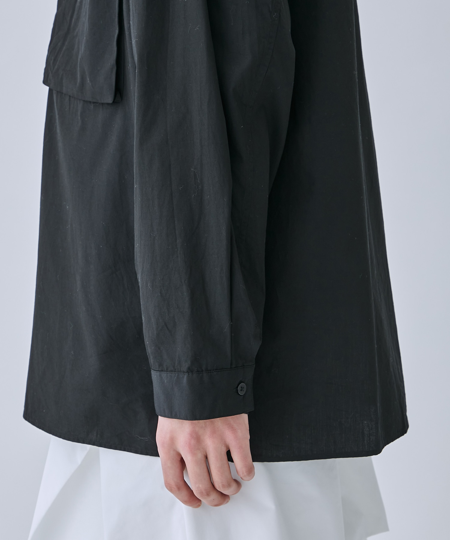 Chambray Gusset PKT Shirt blurhms