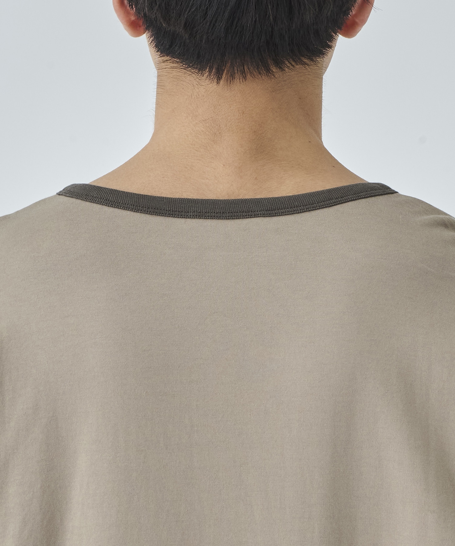 Henley Neck Long Sleeve Shirt MATSUFUJI