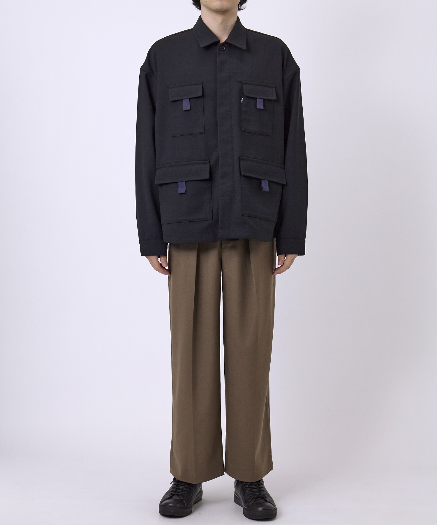 VINTAGE WOOL BDU SHIRT JACKET Name.