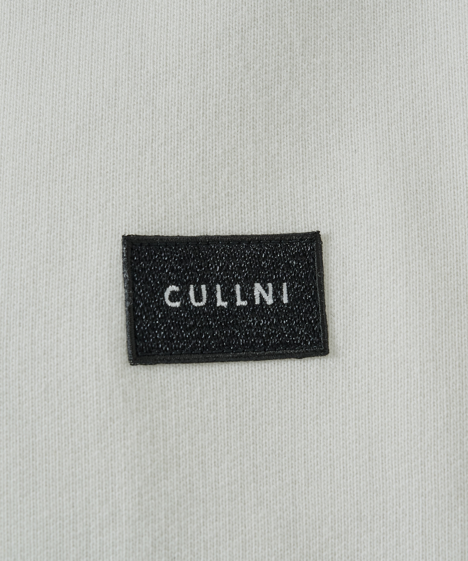 French Terry Embroidery Patch Hoodie CULLNI
