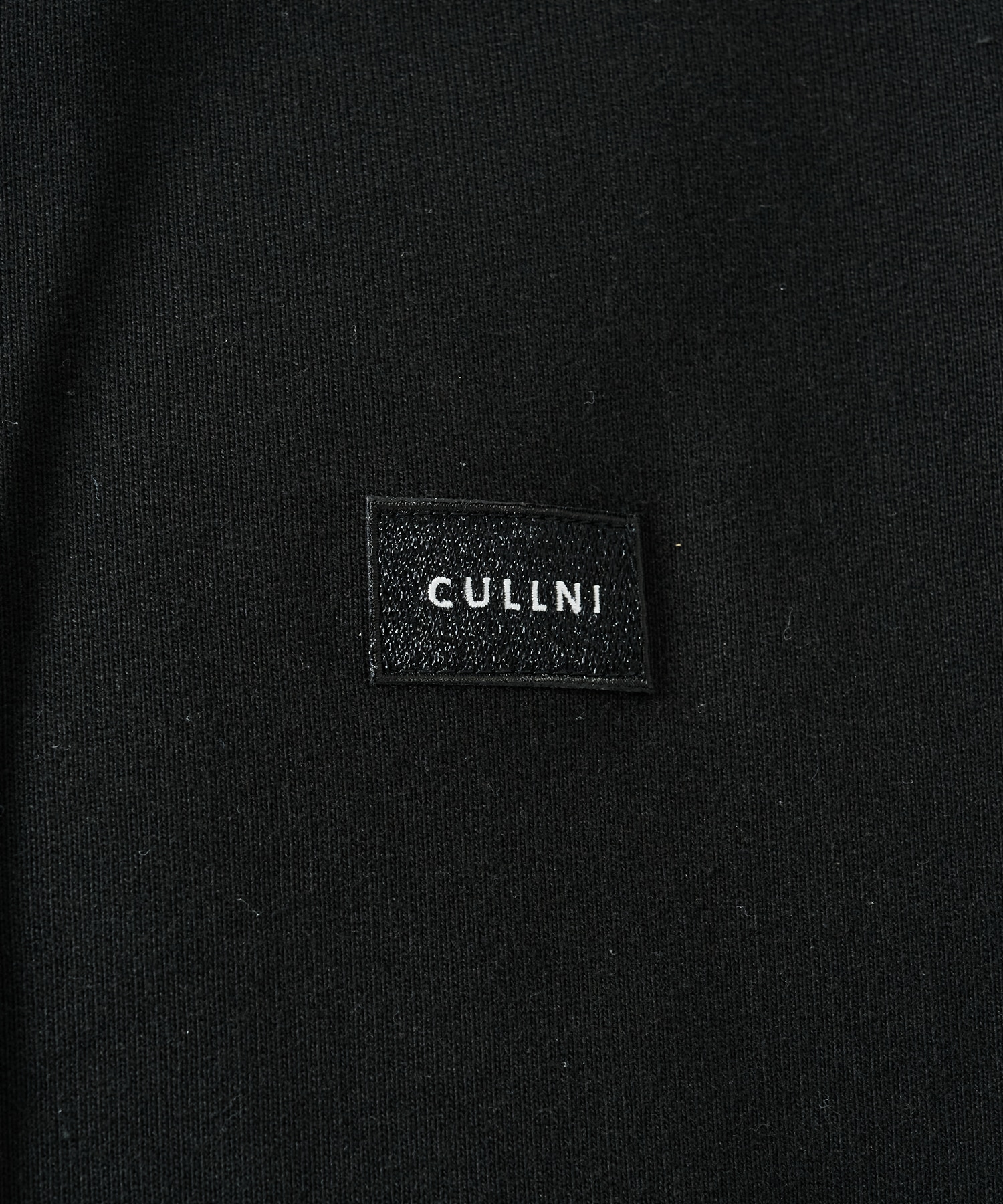 French Terry Embroidery Patch Hoodie CULLNI