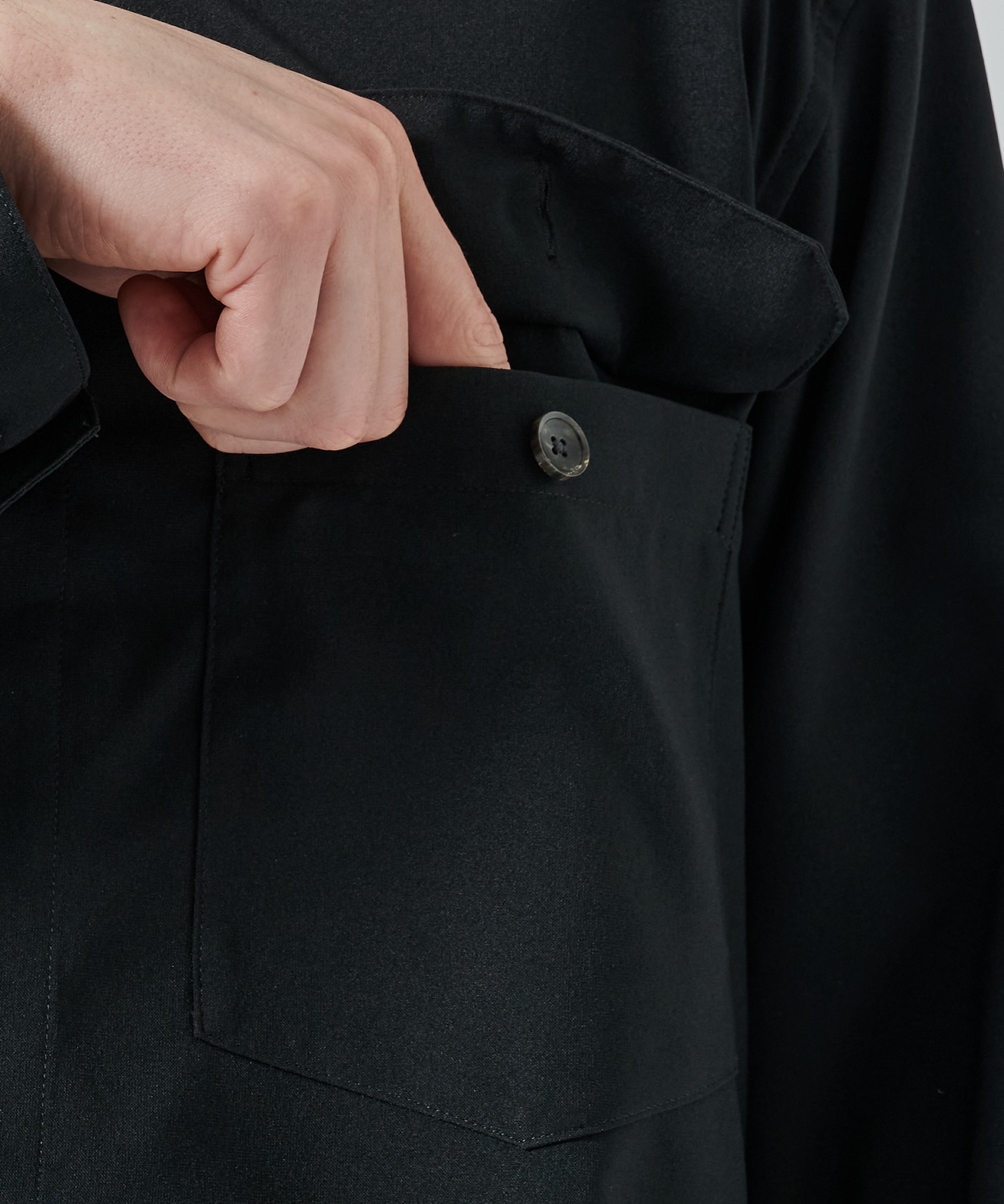 〈別注〉W POCKET SHIRT JACKET MARKAWARE/marka