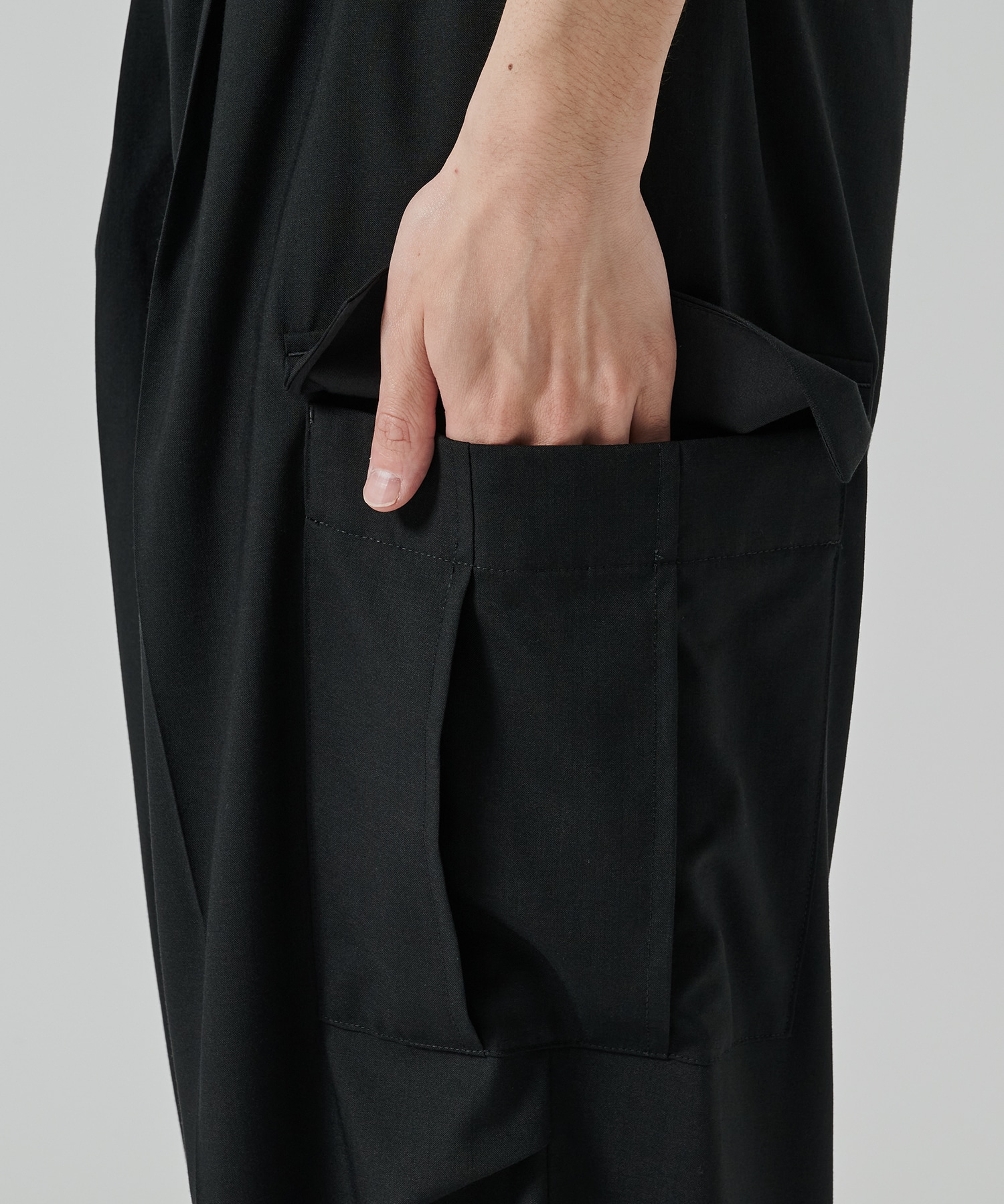 【涼しいウール】COOL WOOL CARGO PANTS STUDIOUS