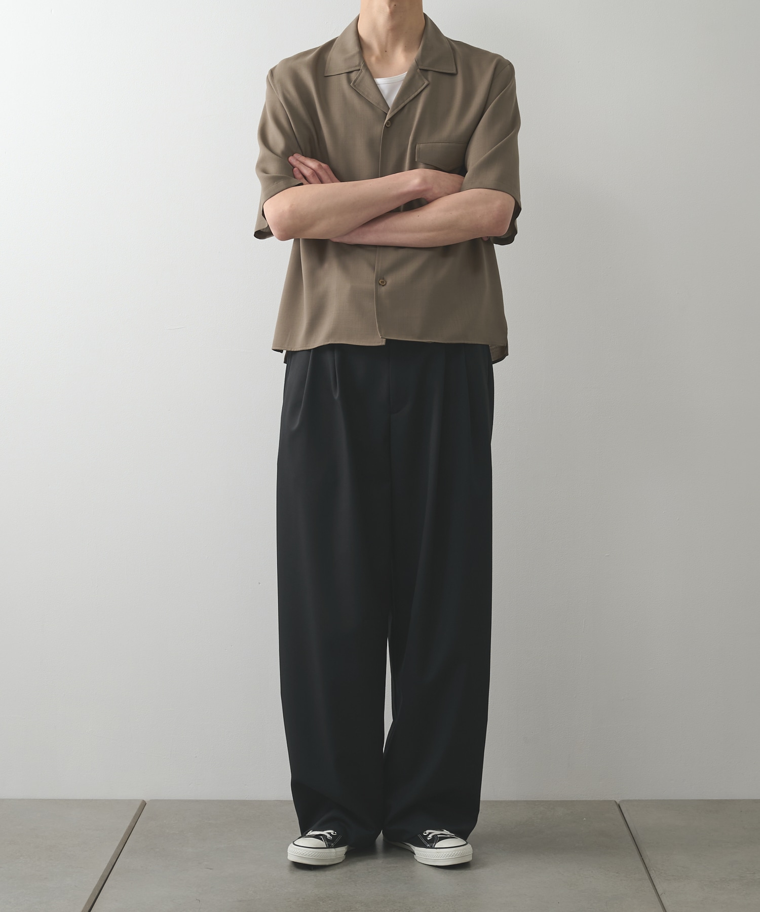 Extra Wool Open Shirts STUDIOUS