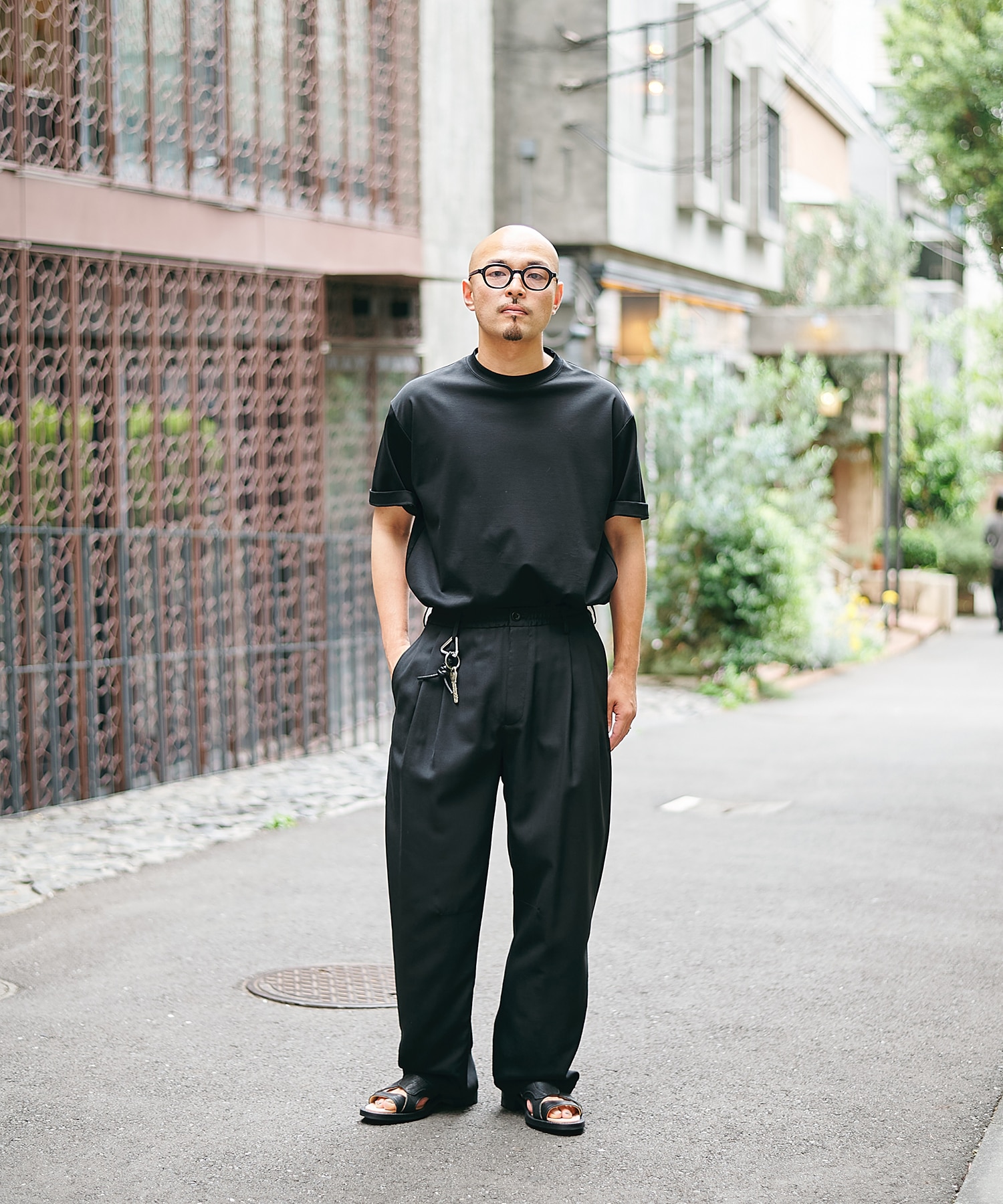 Extra Wool Easy Curve Pants STUDIOUS