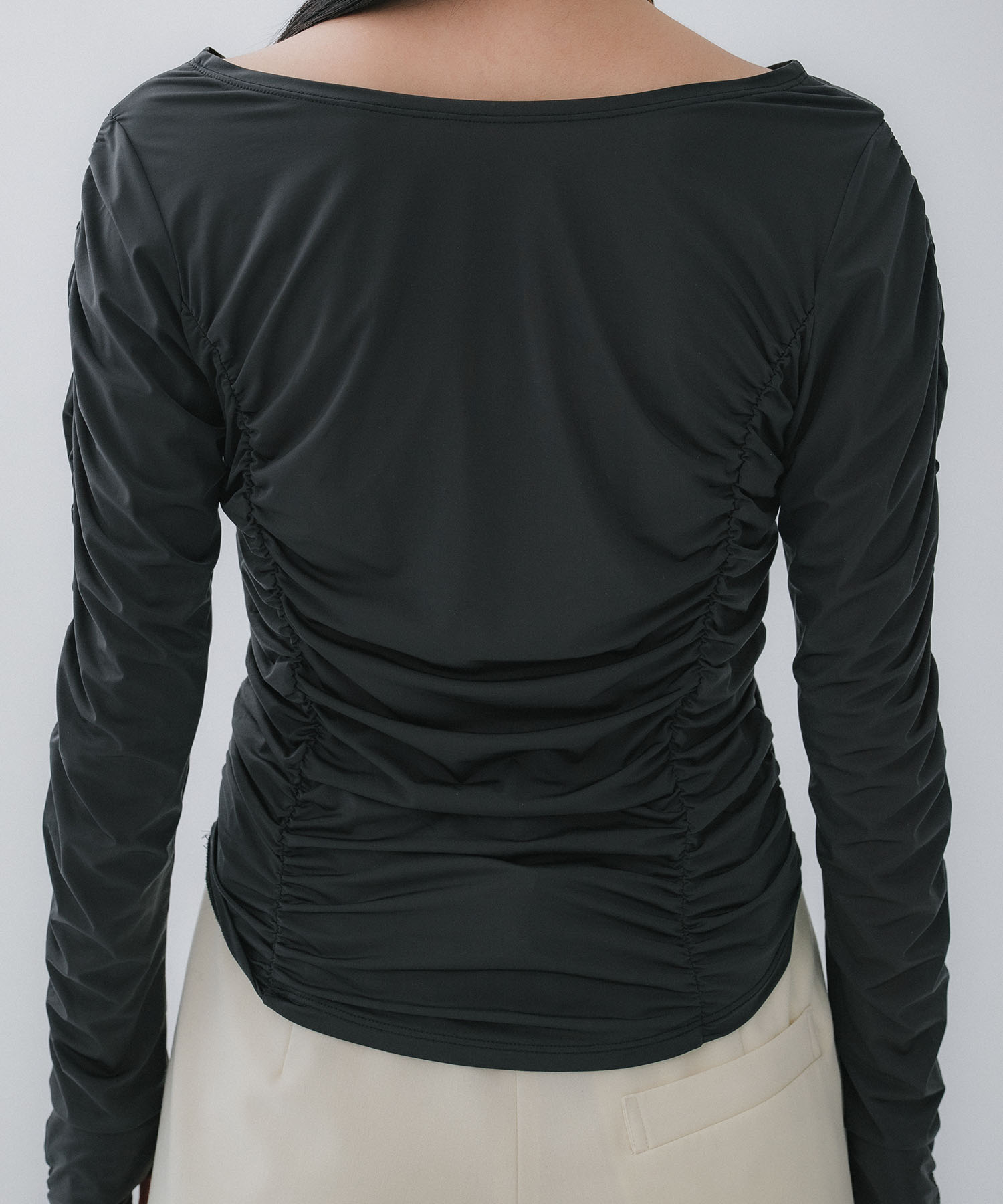 Gathered Skin Top STUDIOUS