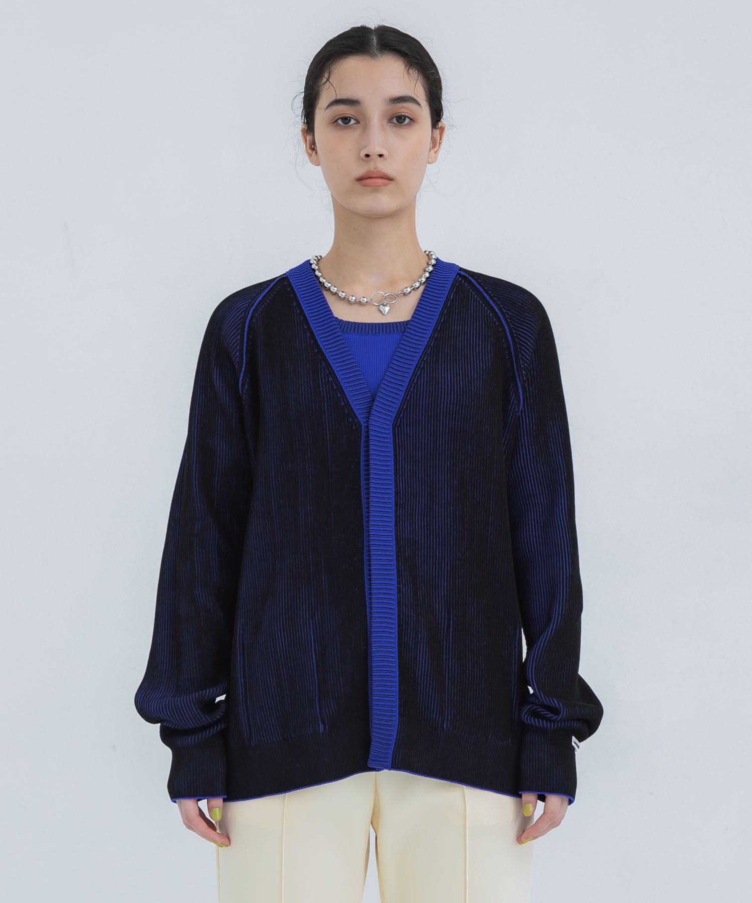 KASANE REVERSIBLE CARDIGAN LASTFRAME