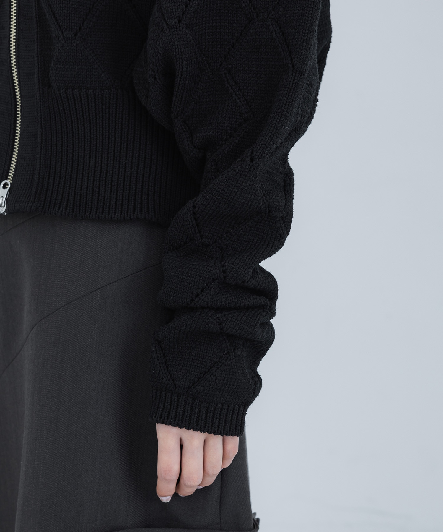 Diamond Knit Cardigan STUDIOUS