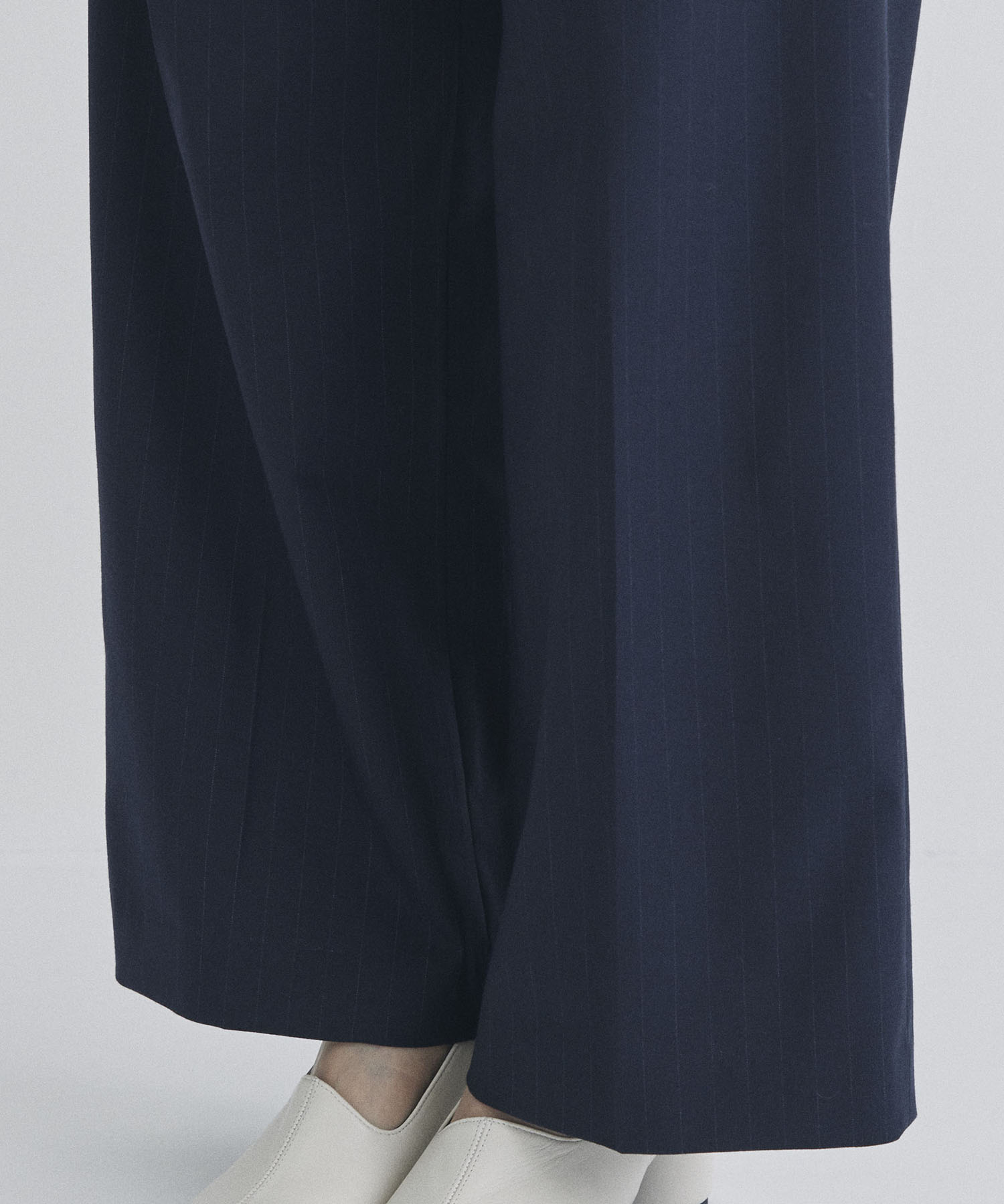 Pinstripe 2way Length Trousers STUDIOUS