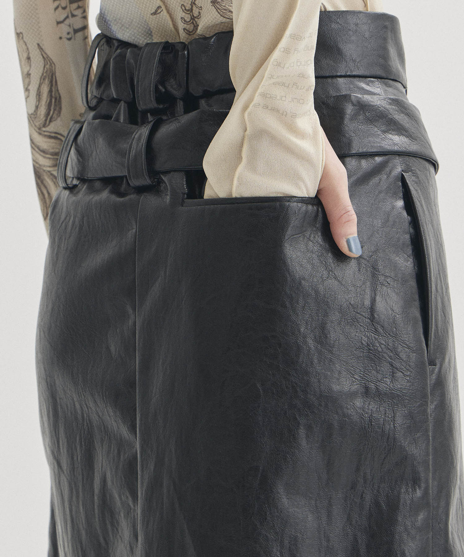 2way Silhouette Skirt STUDIOUS