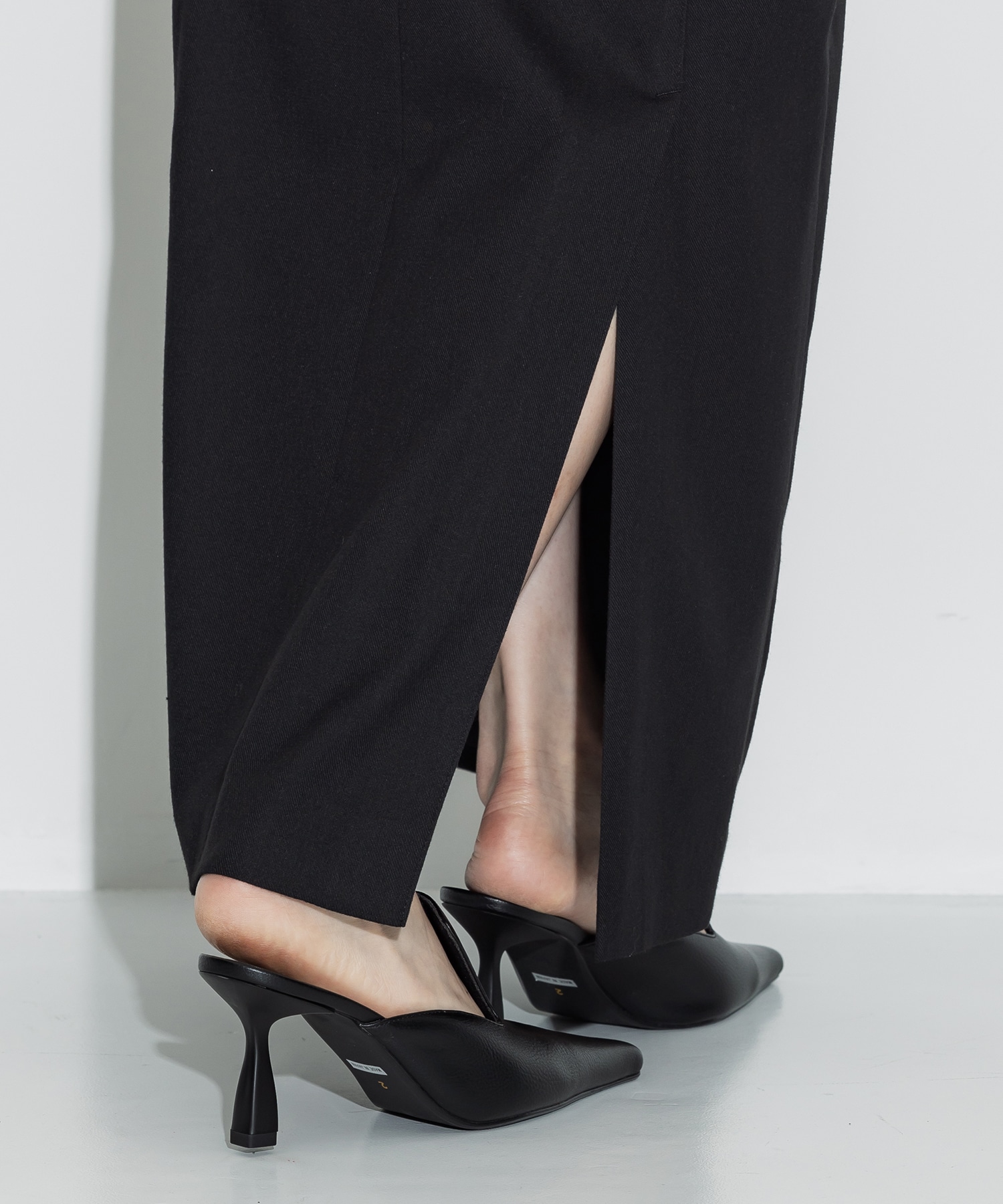 Side Vents Pencil Skirt 
