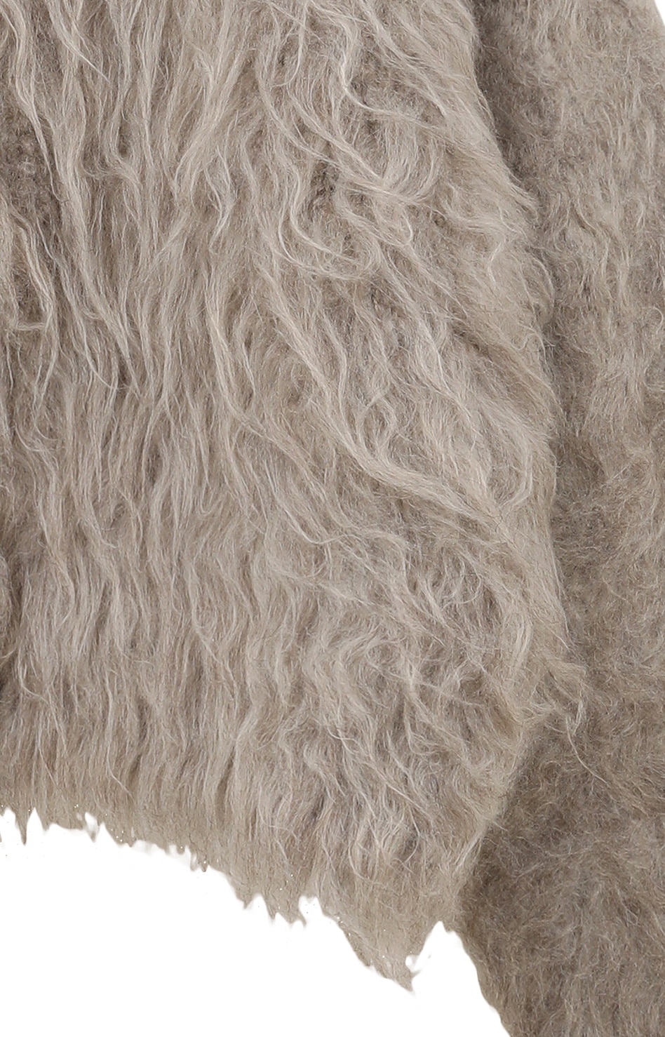 SHAGGY SHORT CARDIGAN CLANE