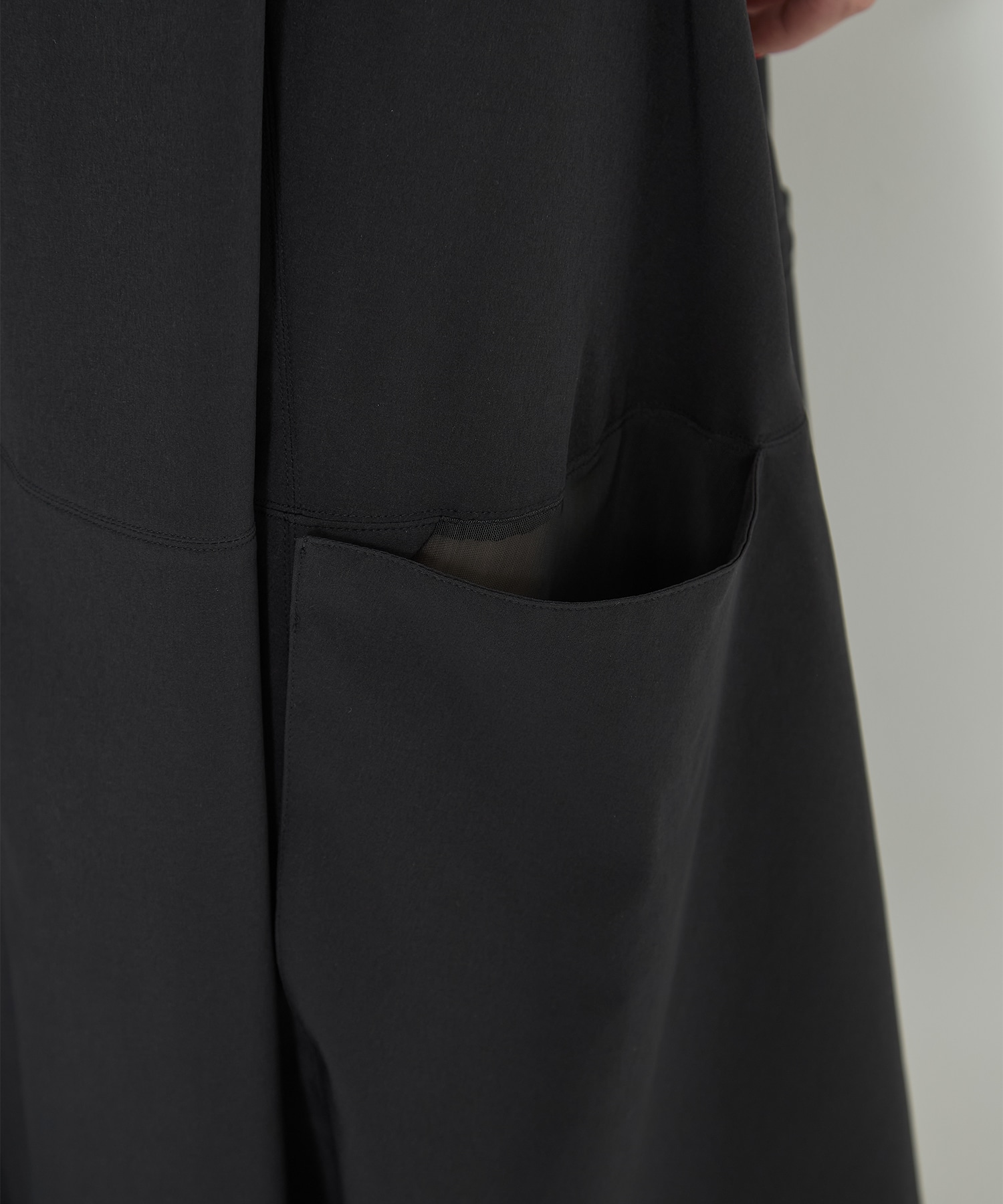 Y3-S25-0000-151/W VENT DRESS Y-3