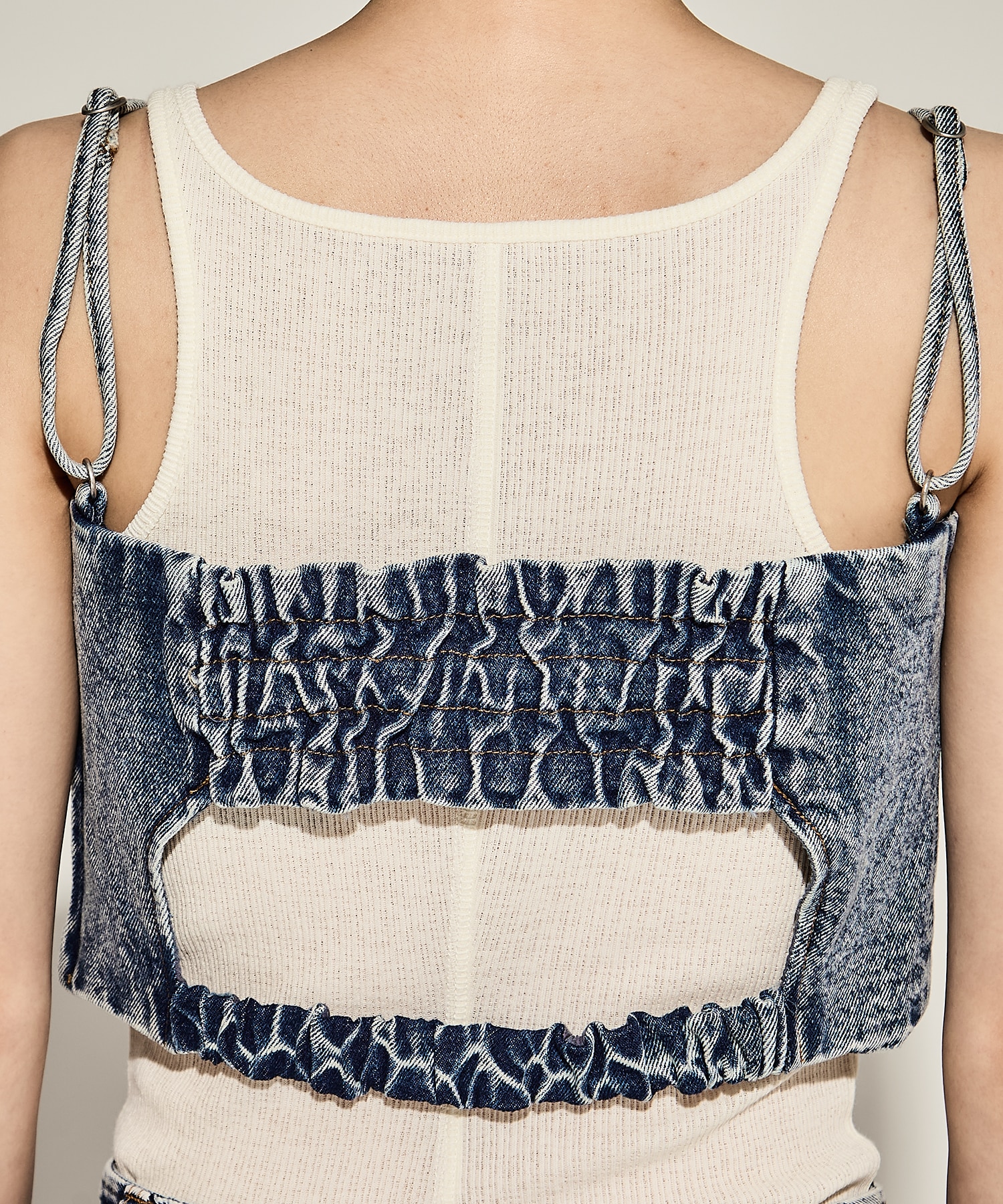 BUISTIER DENIM SET ROMPERES AMERI