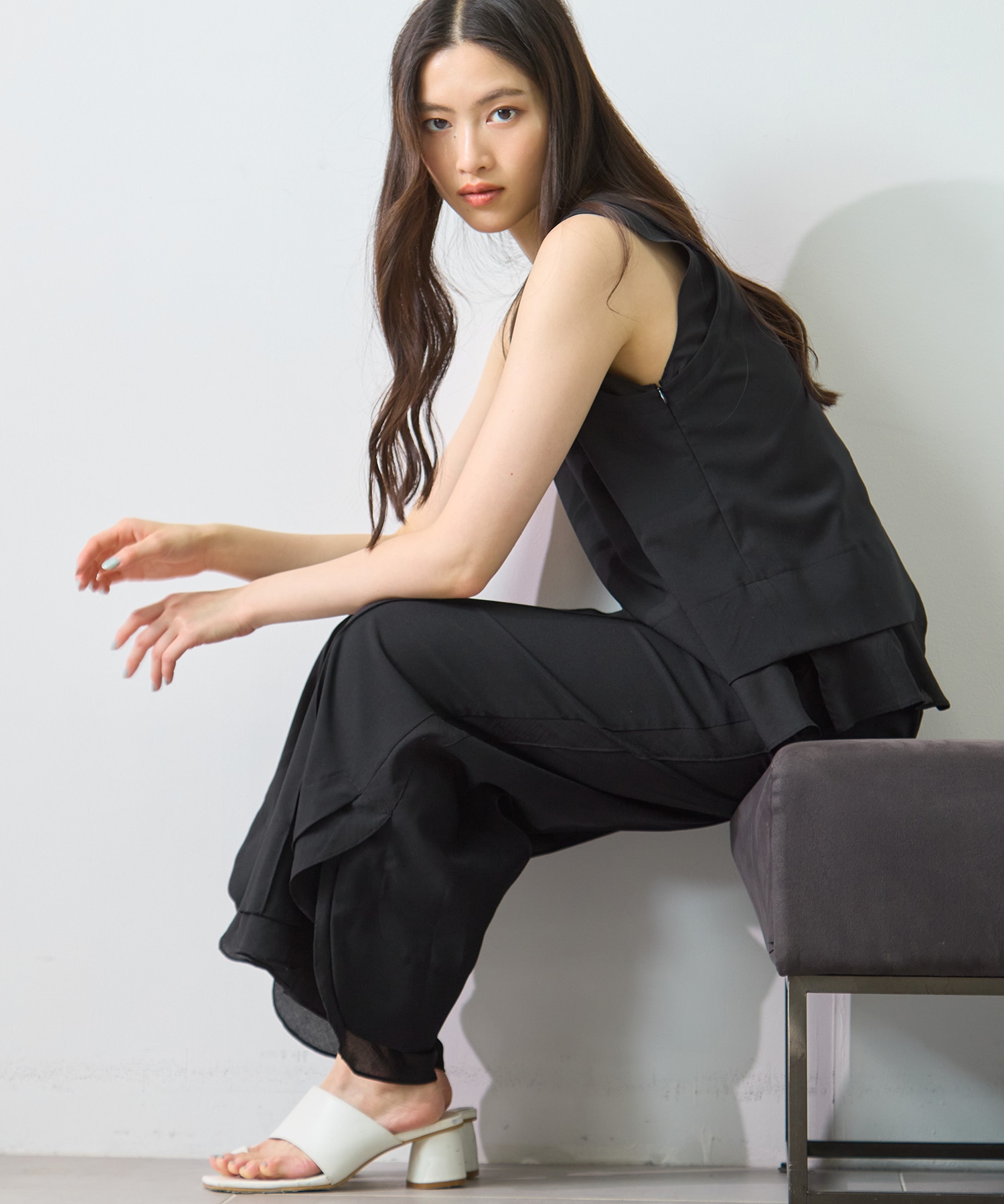 Sheer Layered Blouse STUDIOUS
