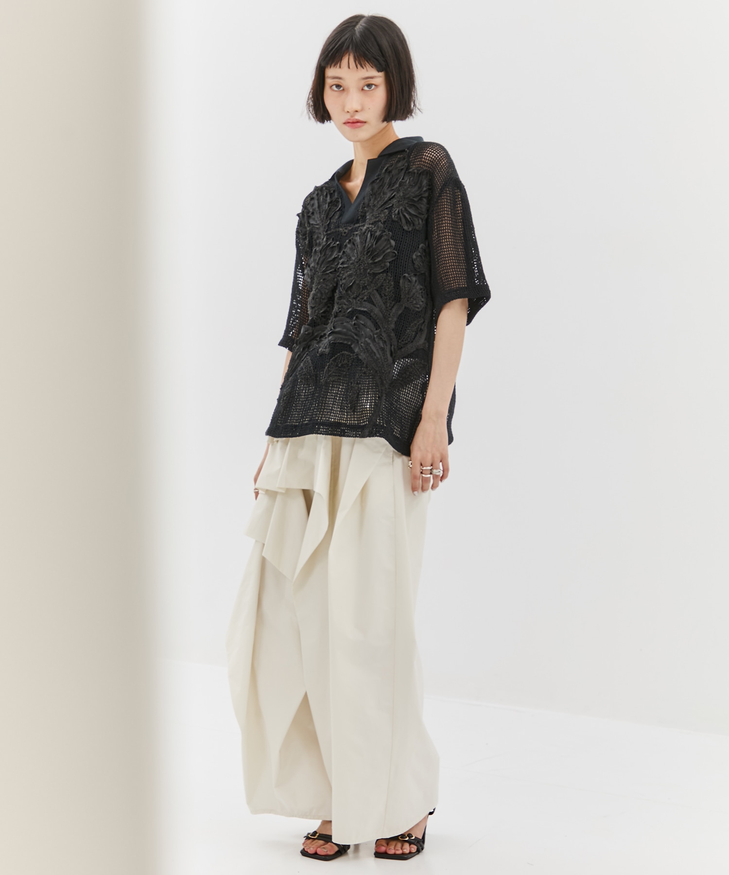 別注RUFFLE PANTS TAAKK