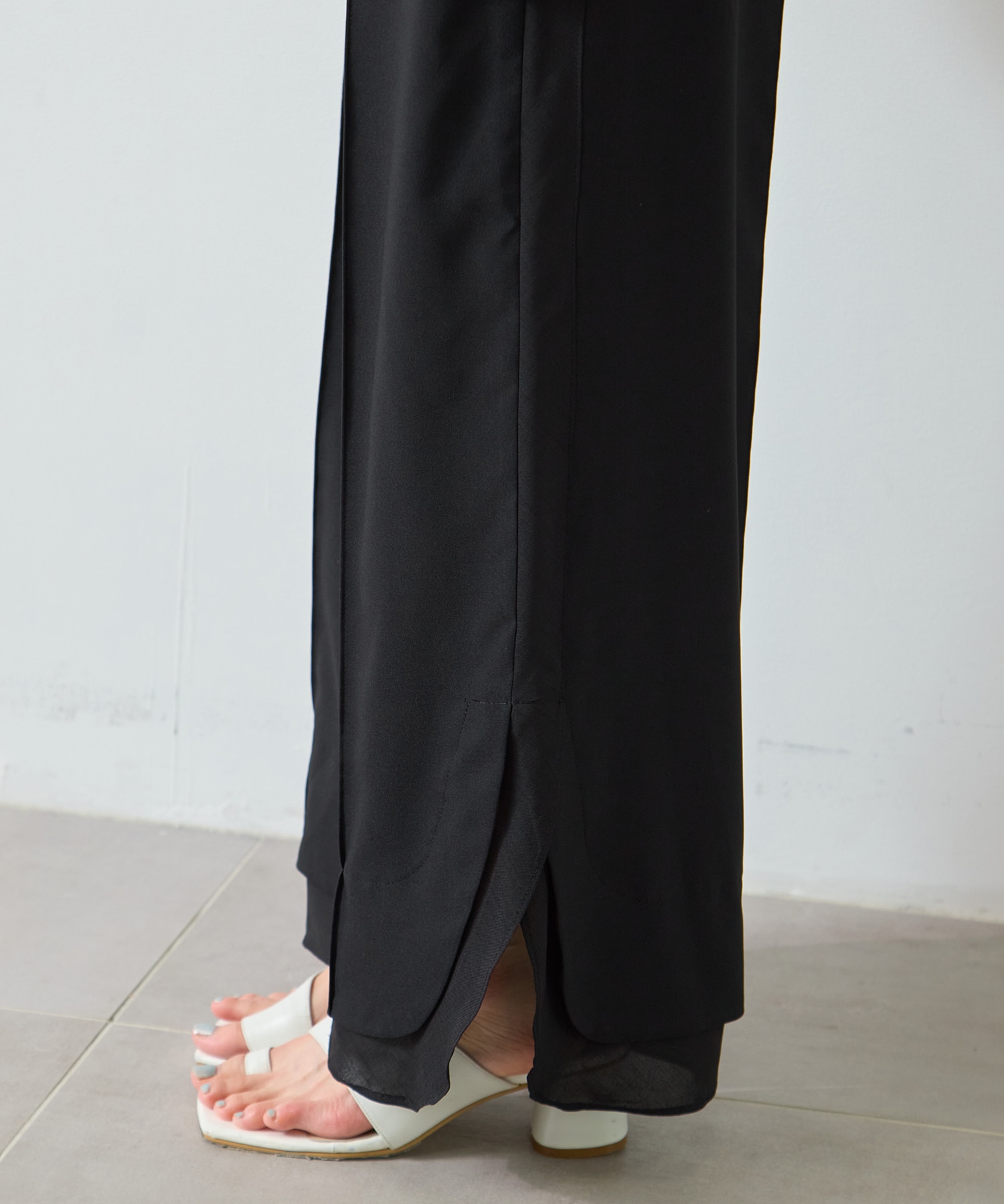 Sheer Layered Trousers STUDIOUS