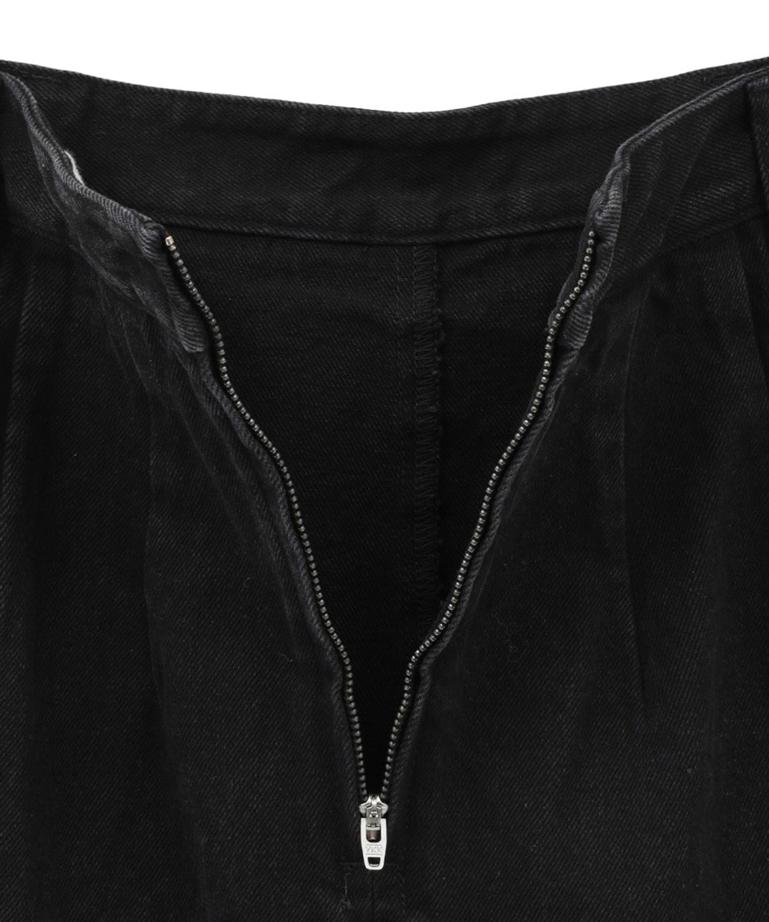 別注サークルカットデニムスカート CLANE