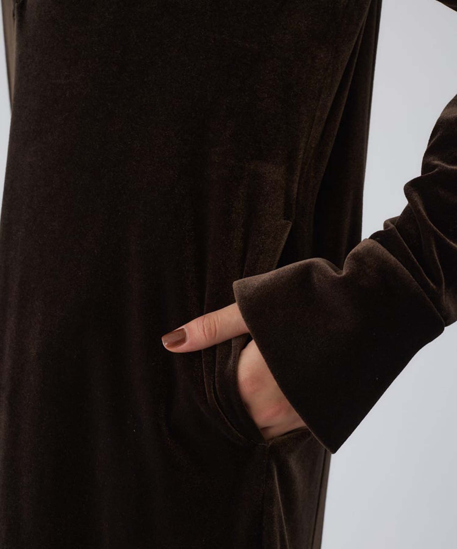 Velour shirt dress RIM.ARK