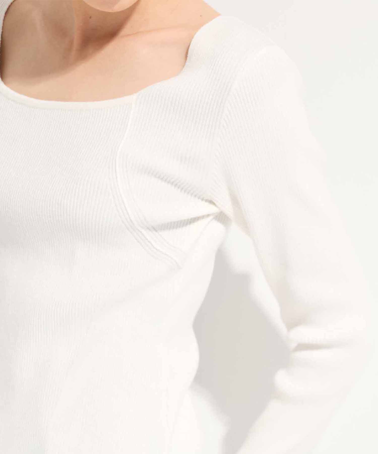 SQUARE RIB KNIT STUDIOUS