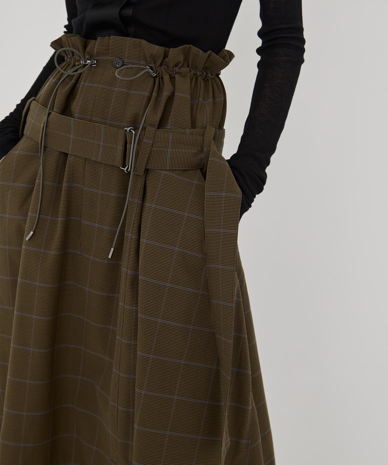 別注 Draw Code Belt Skirt UJOH
