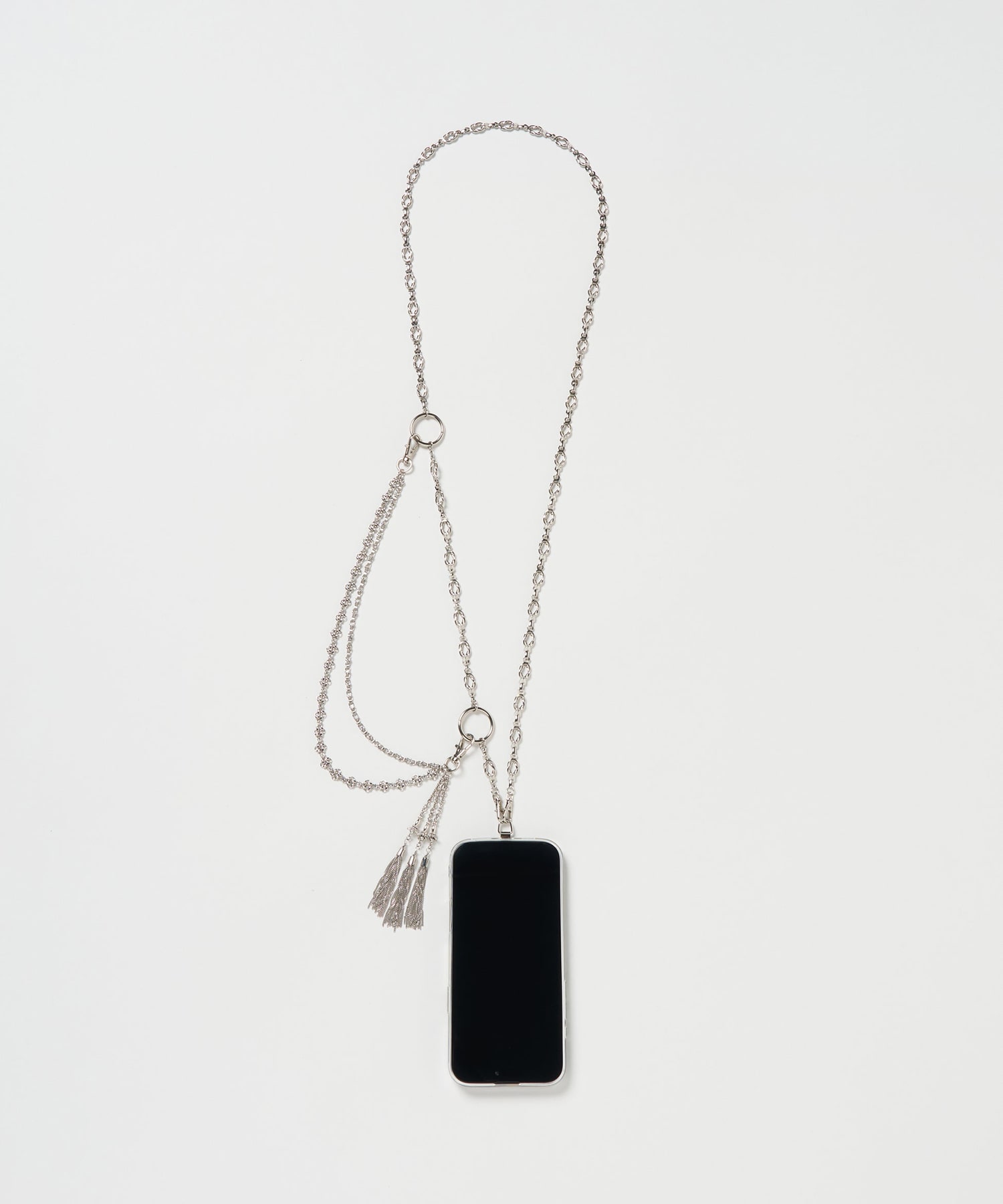bijou chain 2way phone strap tanakadaisuke