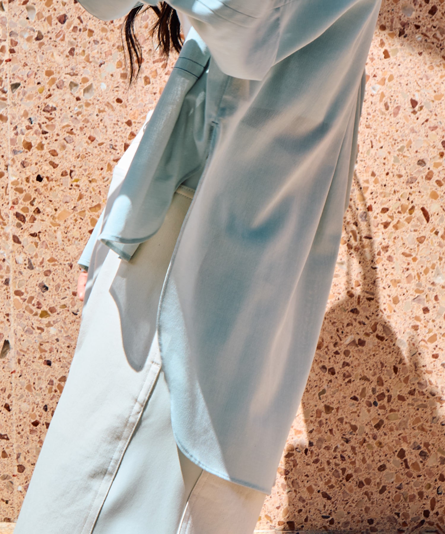 Matte Sheer Over Shirt STUDIOUS
