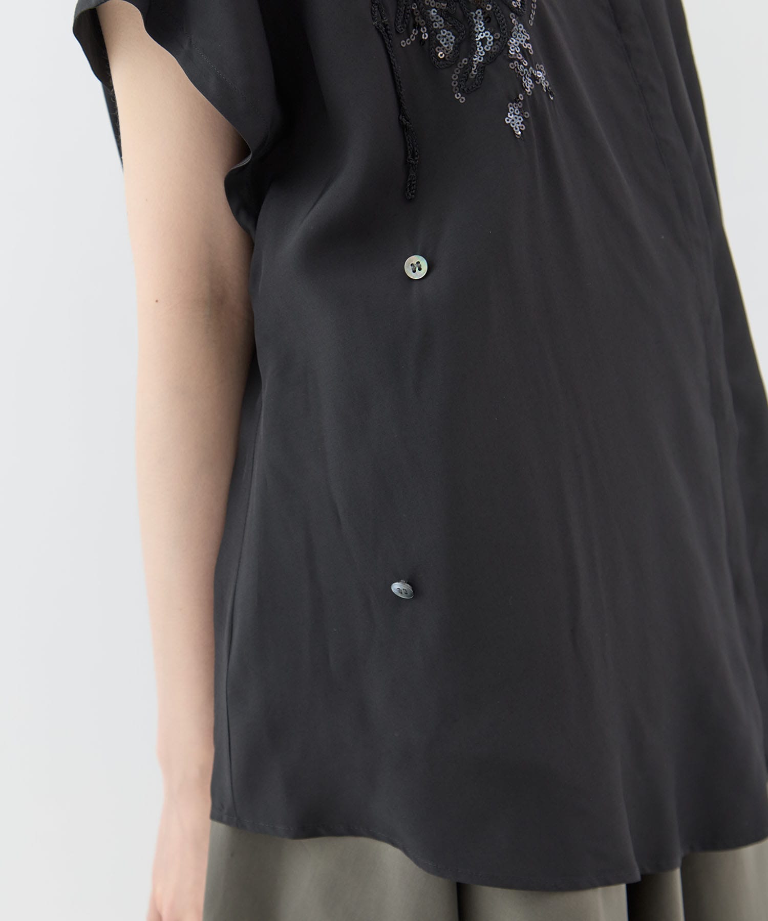 Veil embroidered shirt MURRAL