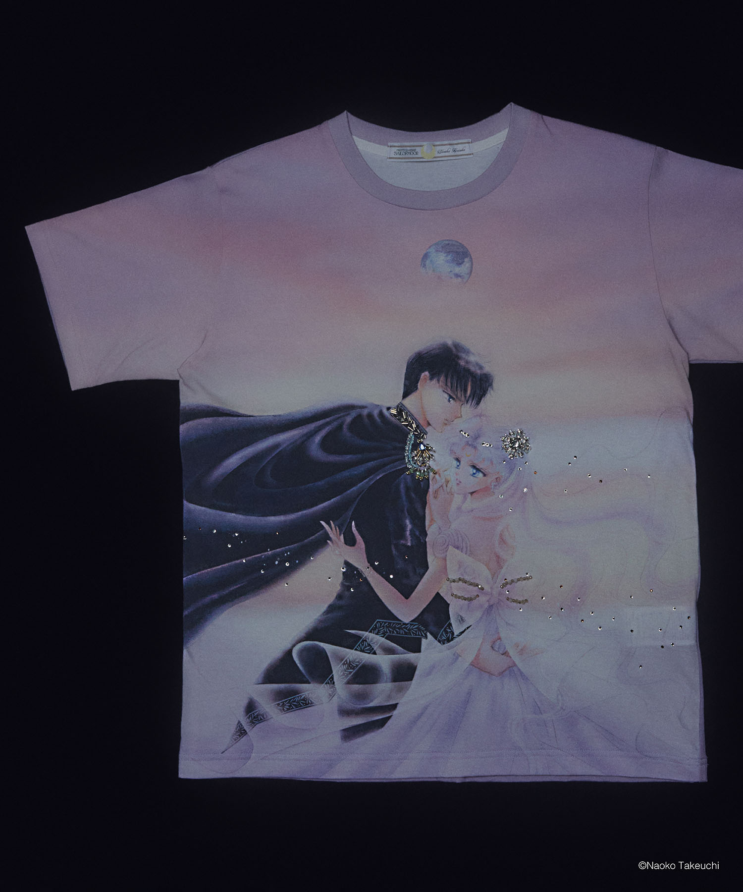 Princess Serenity & Prince Endymion bijou T-shirt tanakadaisuke