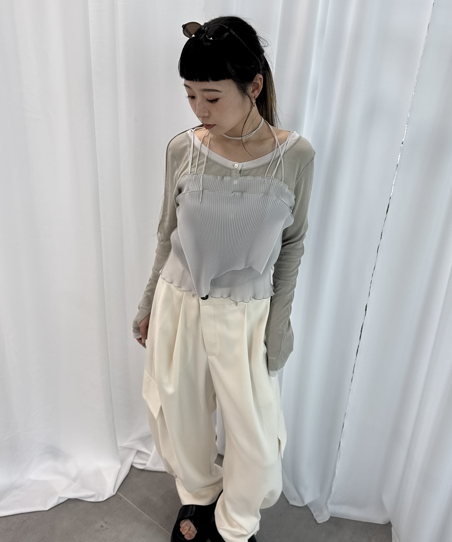 別注SHEER CAMISOLE kotohayokozawa