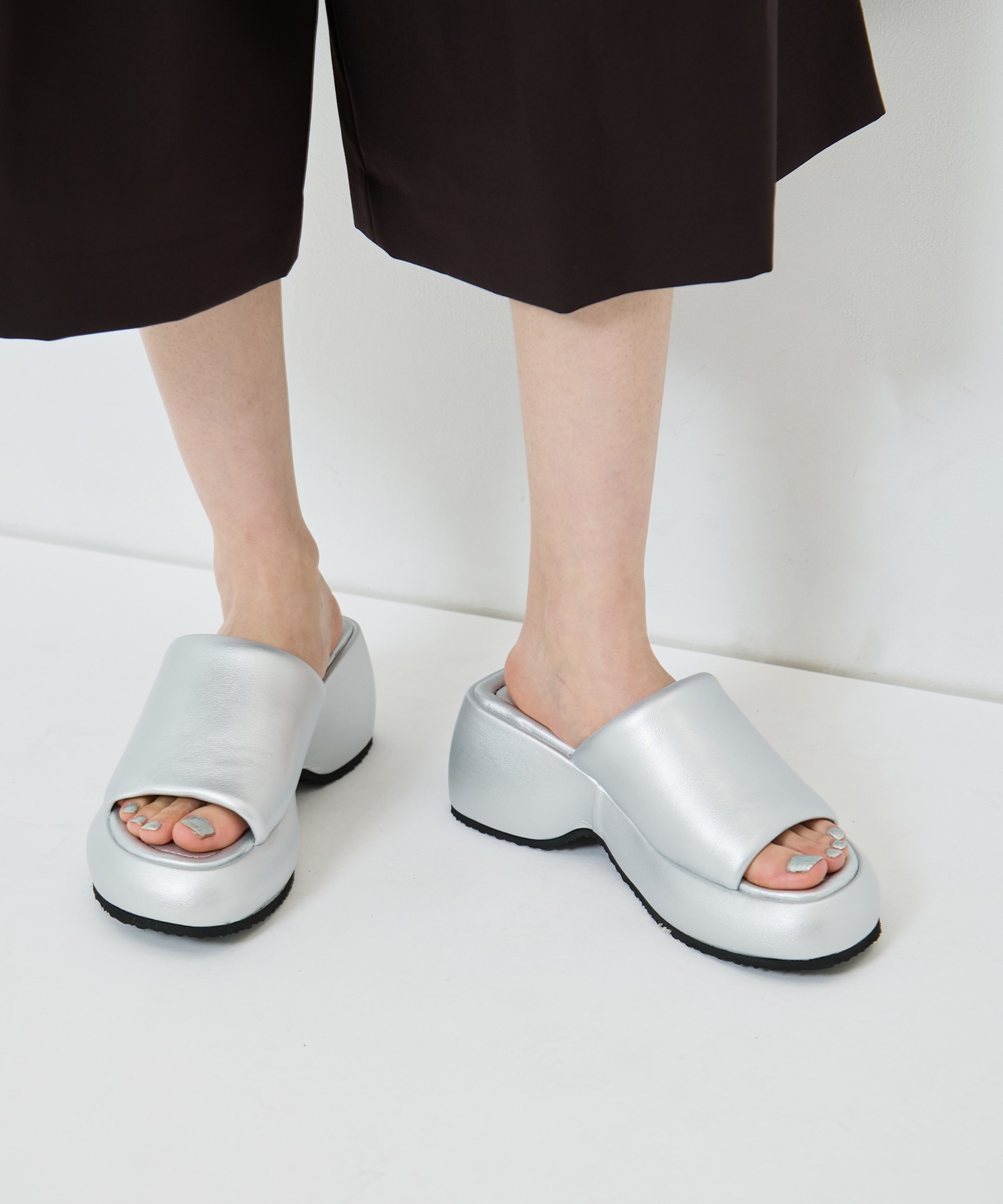 別注　CIELO LEATHER SANDALS ALM
