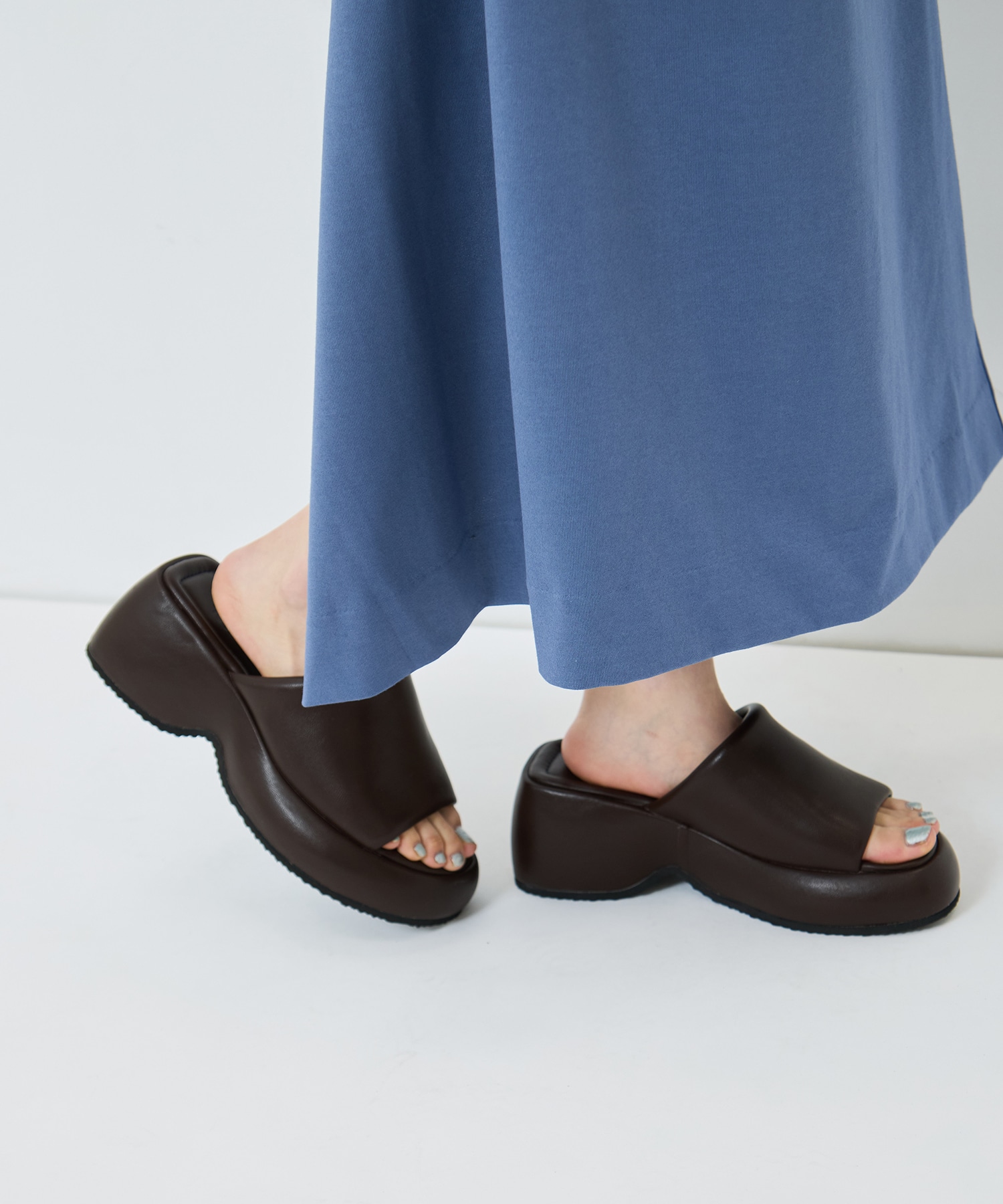 別注　CIELO LEATHER SANDALS ALM