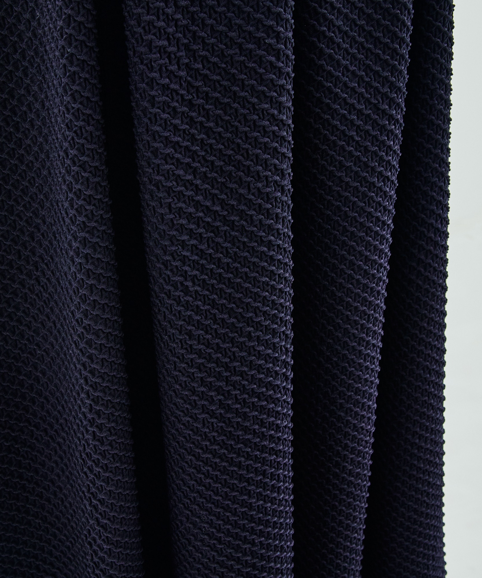 Shirring Jersey Jacquard Pleats Skirt Mame Kurogouchi