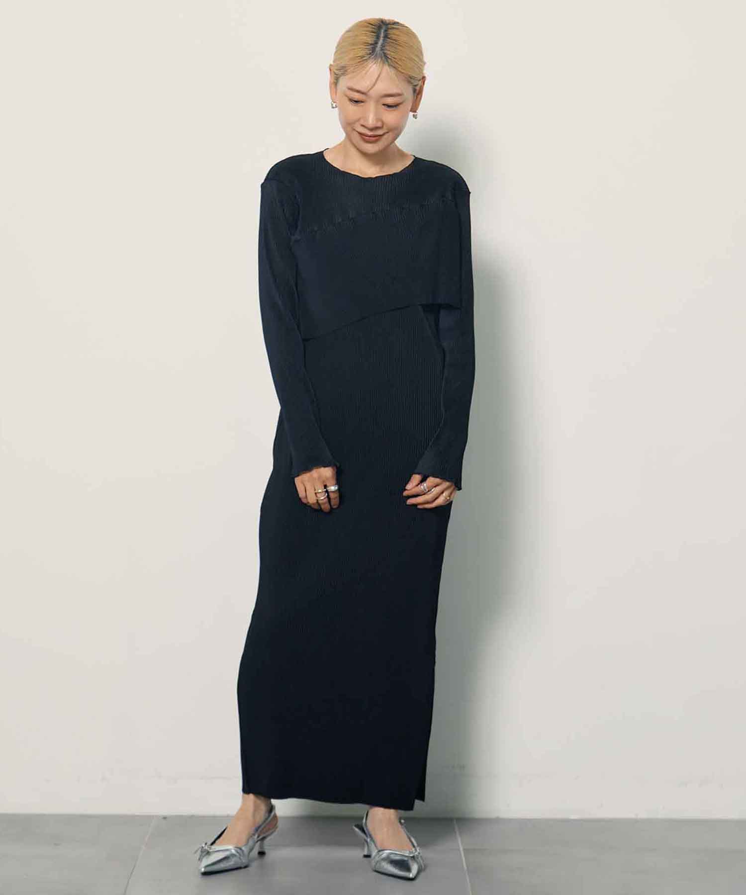別注 SHEER DOCKING DRESS kotohayokozawa