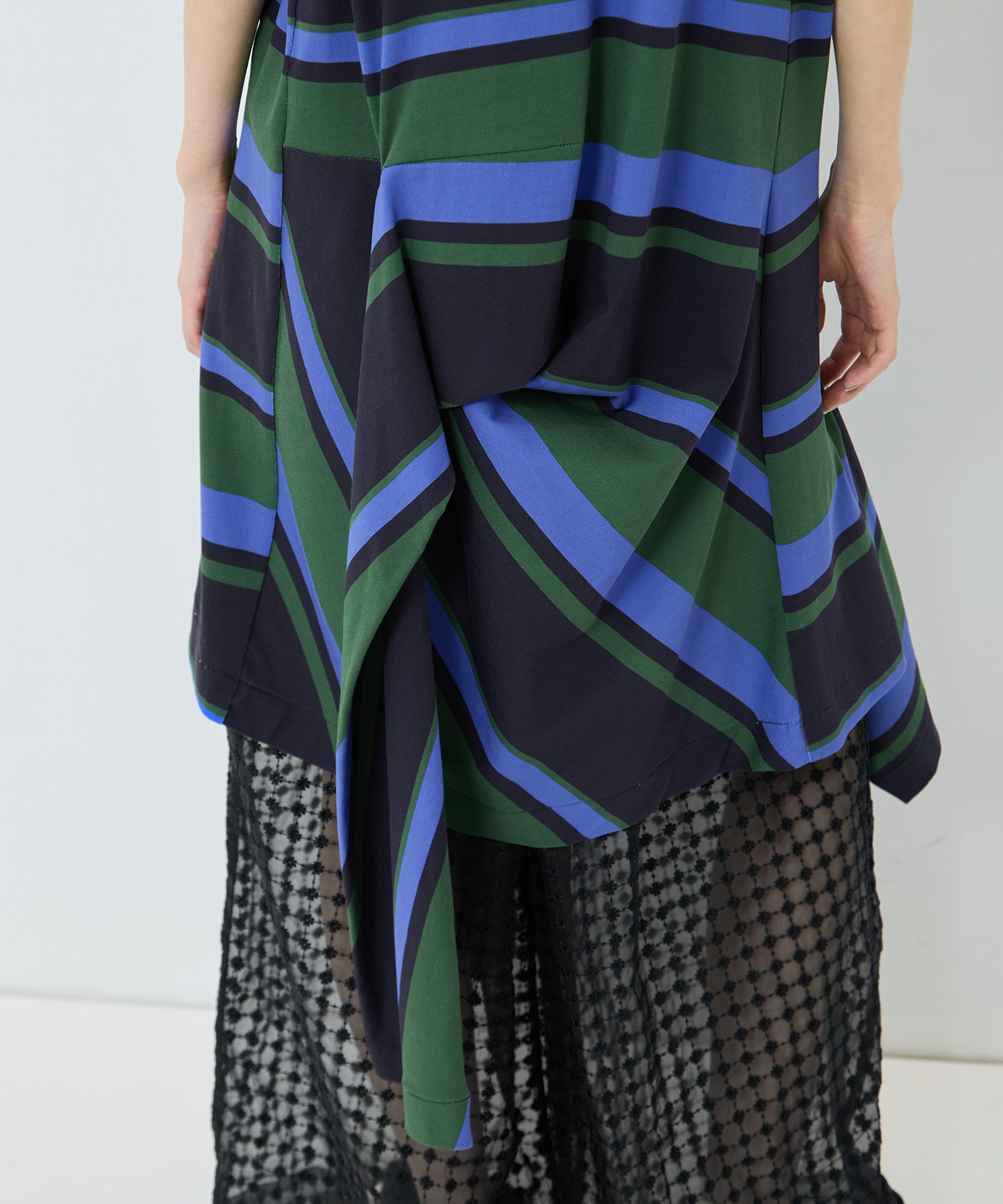 Border print dress TOGA