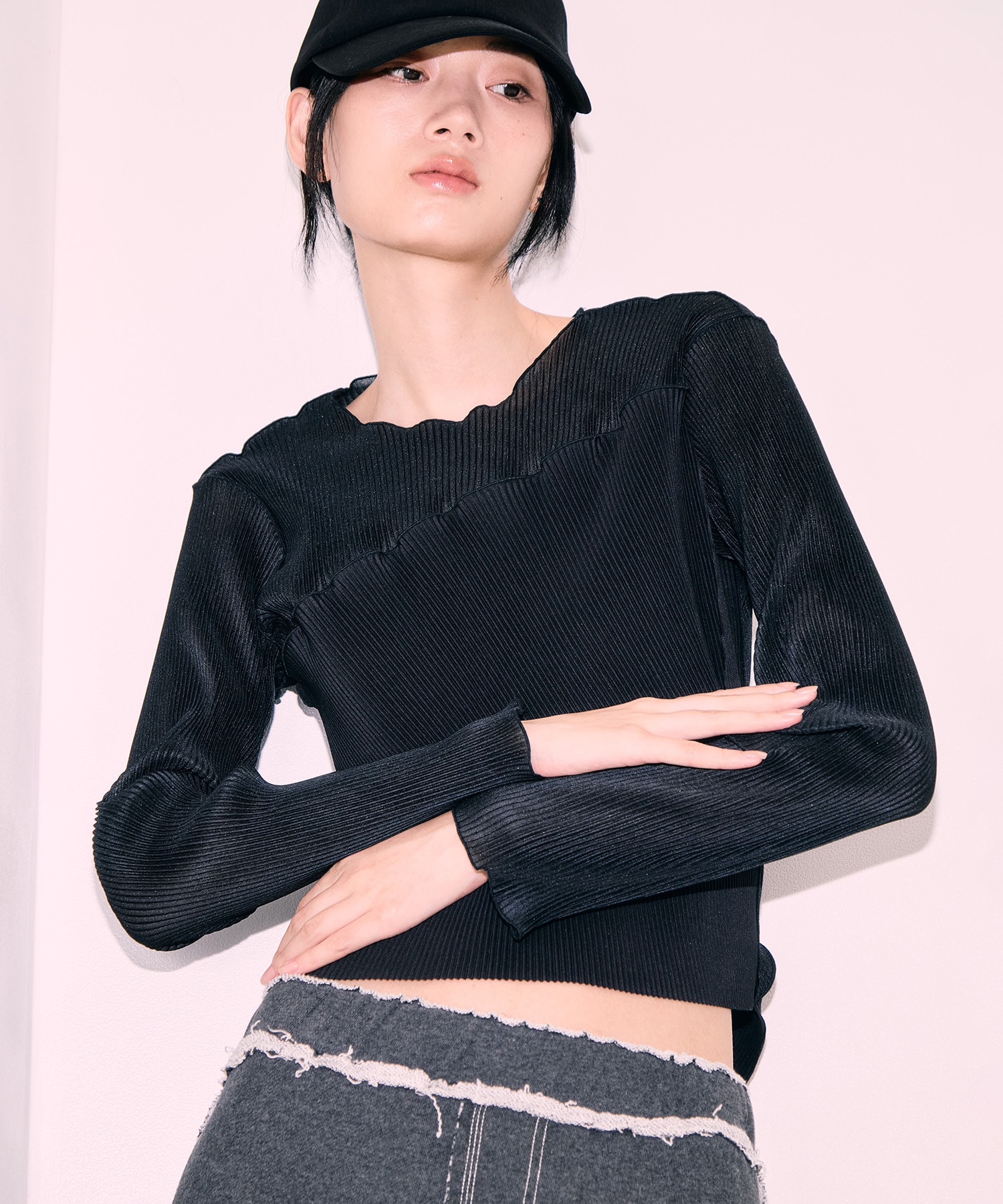 別注 SHEER DOCKING CREW TOPS kotohayokozawa