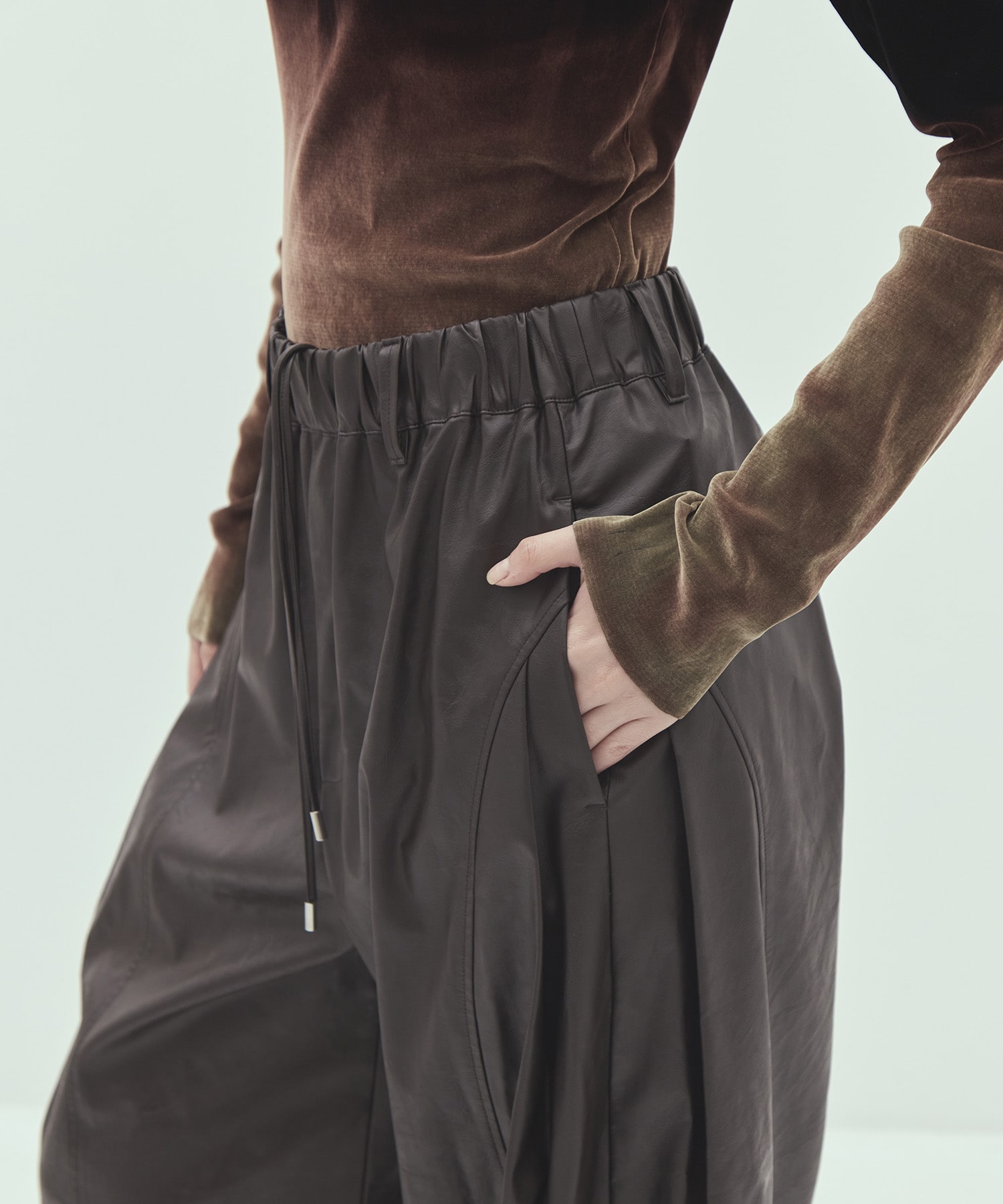 Synthetic Leather Pants STUDIOUS