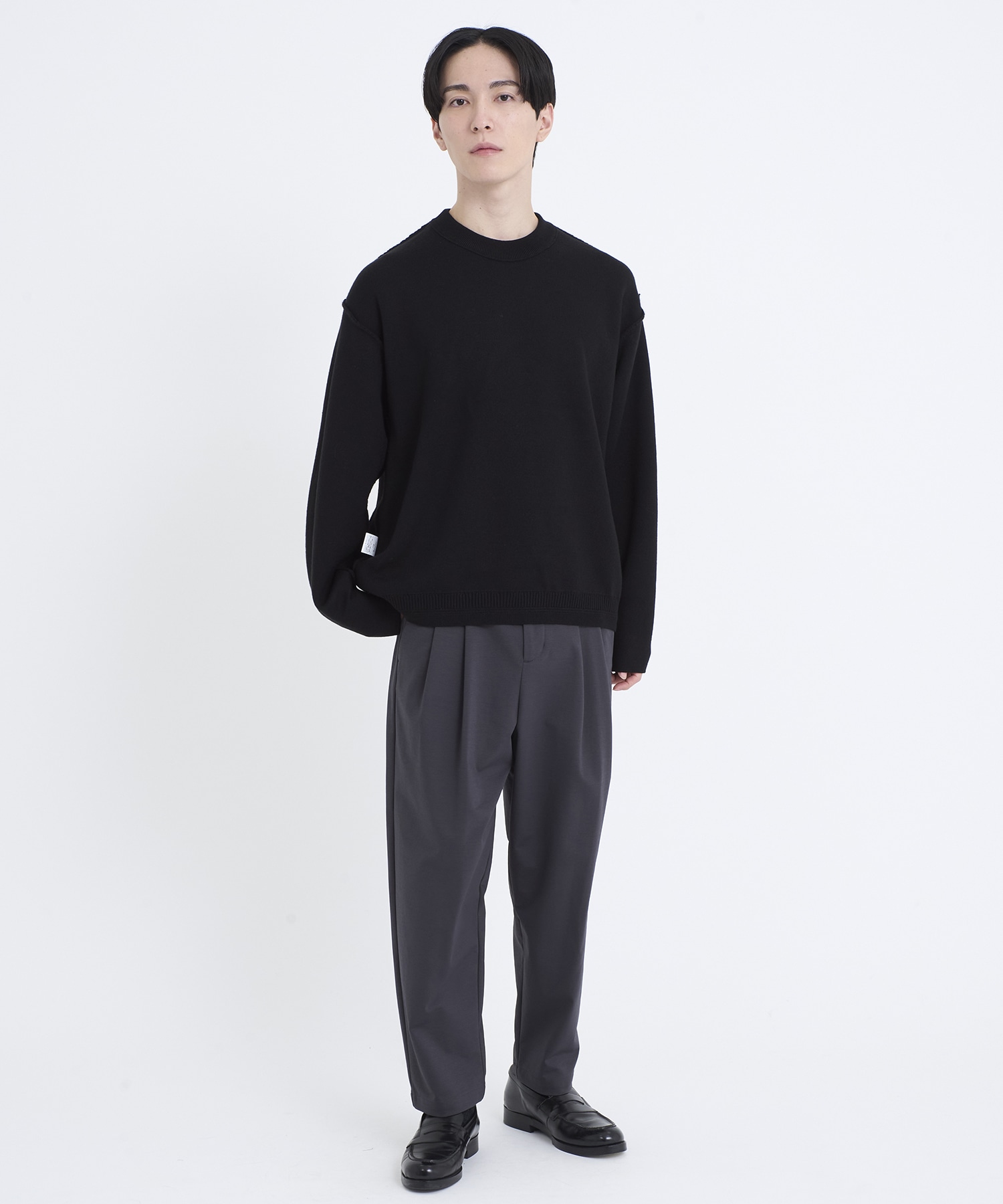 〈別注〉RIVERSIBLE SWEATERSHIRTS WRAPINKNOT