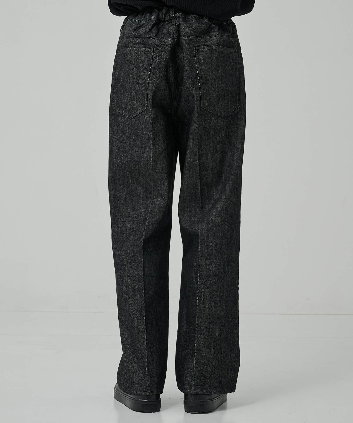 LINTRACK WIDE DENIM TROUSERS STUDIOUS