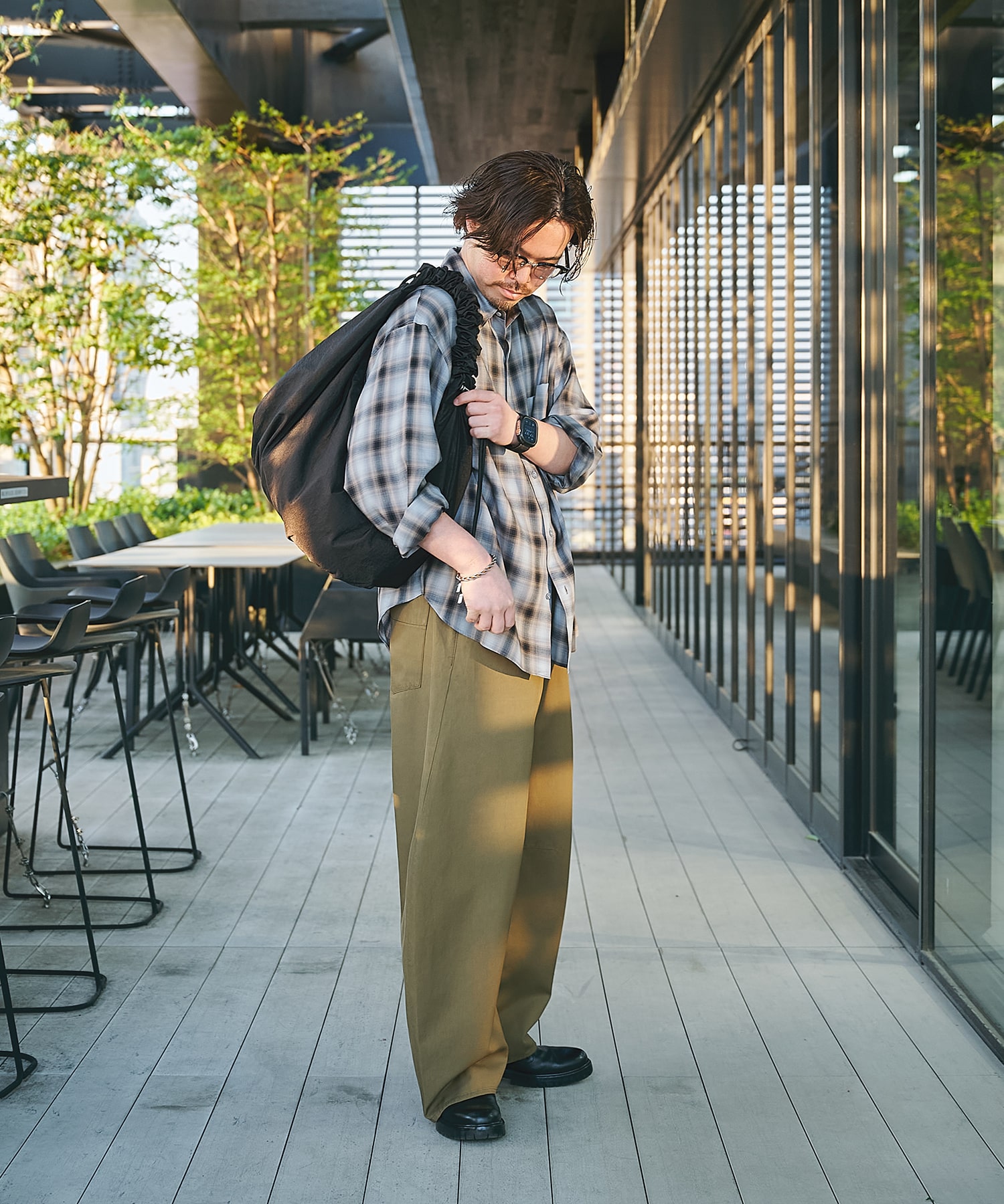 3WAY ROUND SHOULDER BAG STUDIOUS