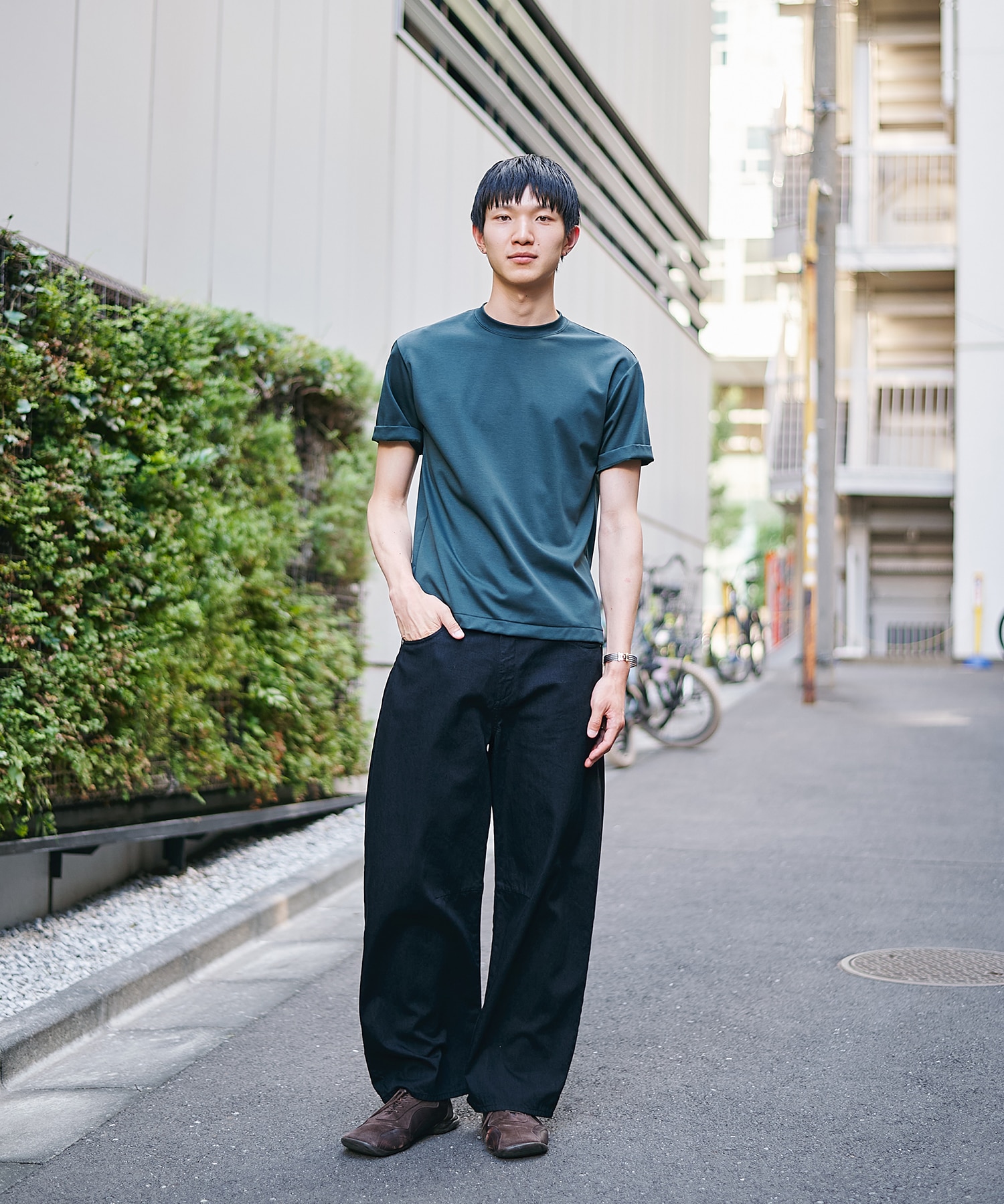 8.5oz Barrel Denim Pants STUDIOUS