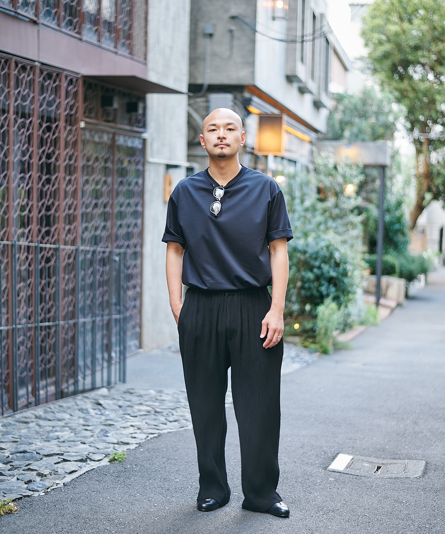 Silky Pleats Easy Pants STUDIOUS