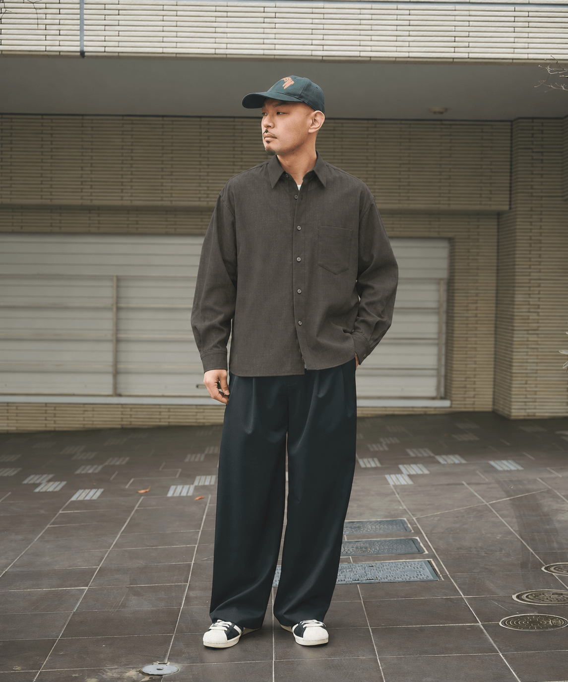 Fine Wool Smooth Shirts STUDIOUS