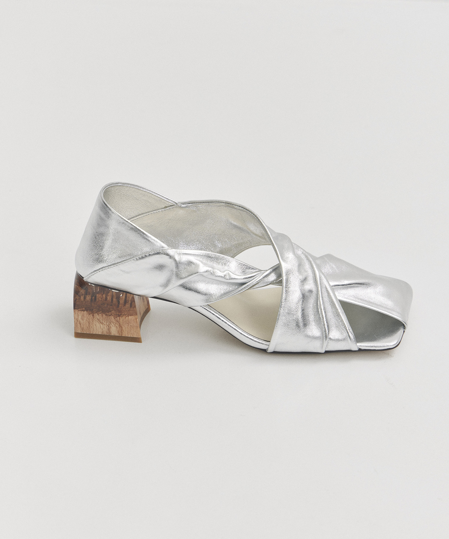 HEIDI LEATHER PUMPS ALM